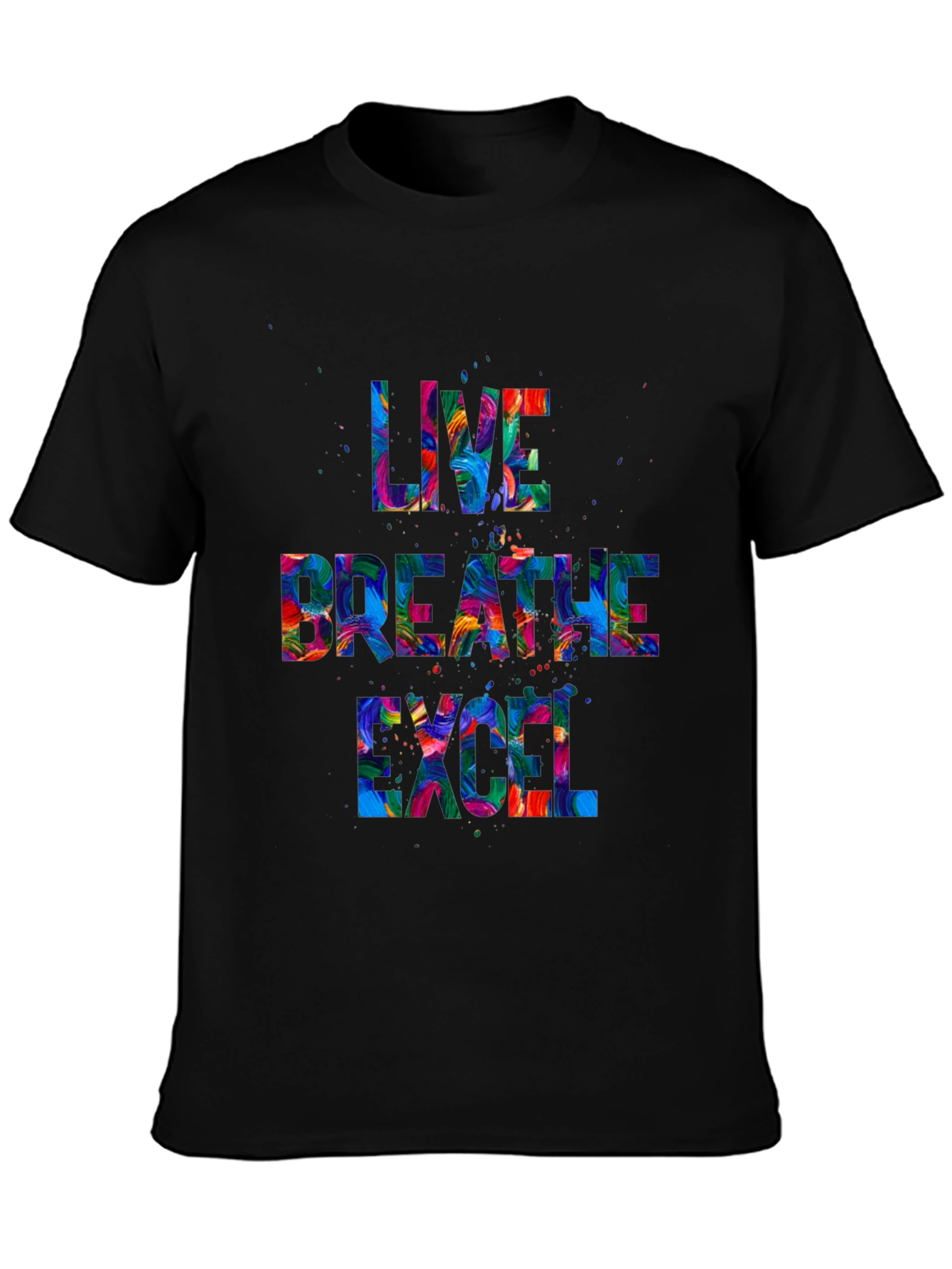 Live Breathe Excel Graphic T-Shirt