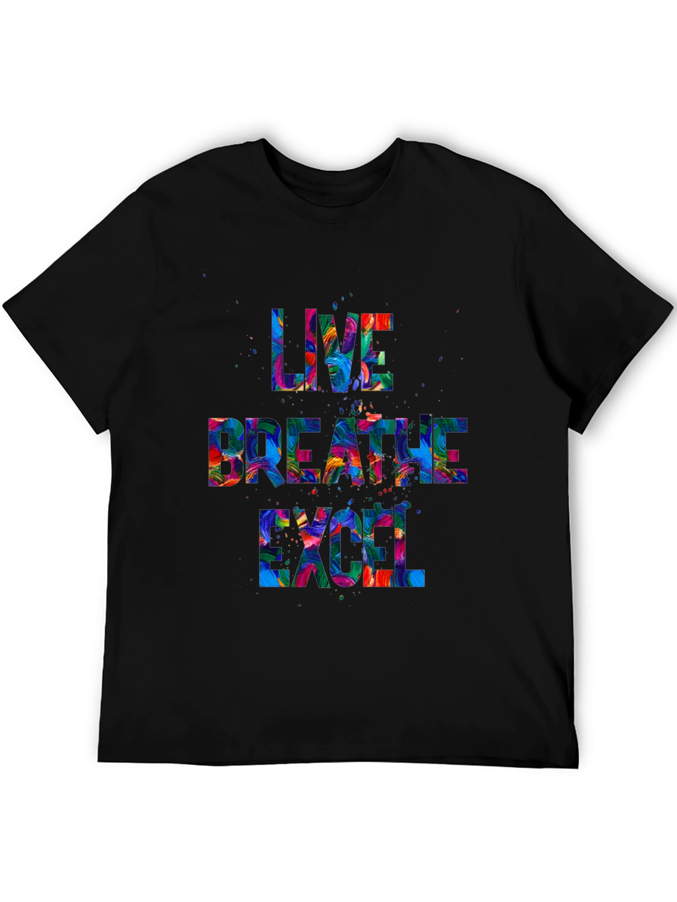 Live Breathe Excel Graphic T-Shirt