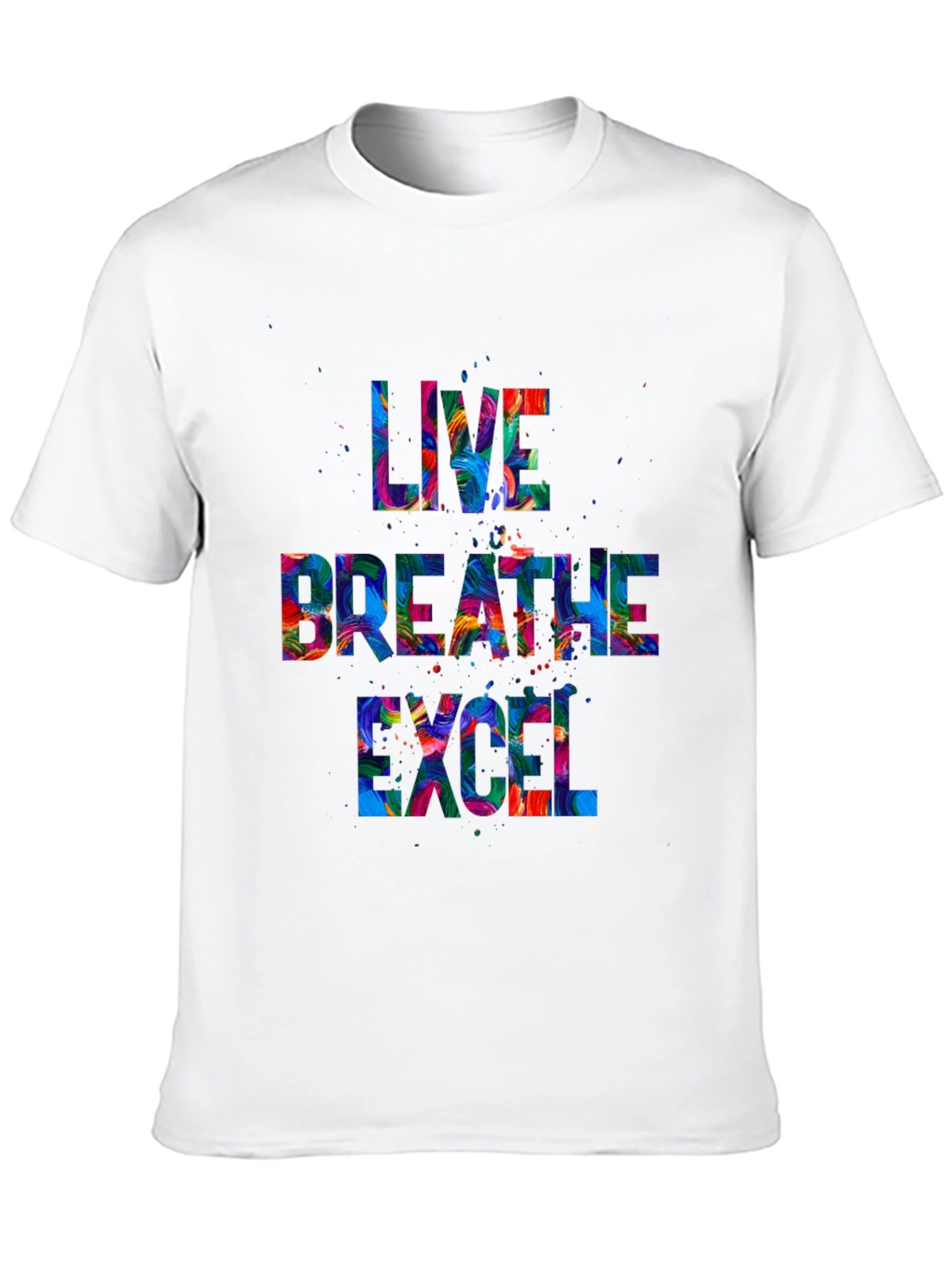 Live Breathe Excel Graphic T-Shirt
