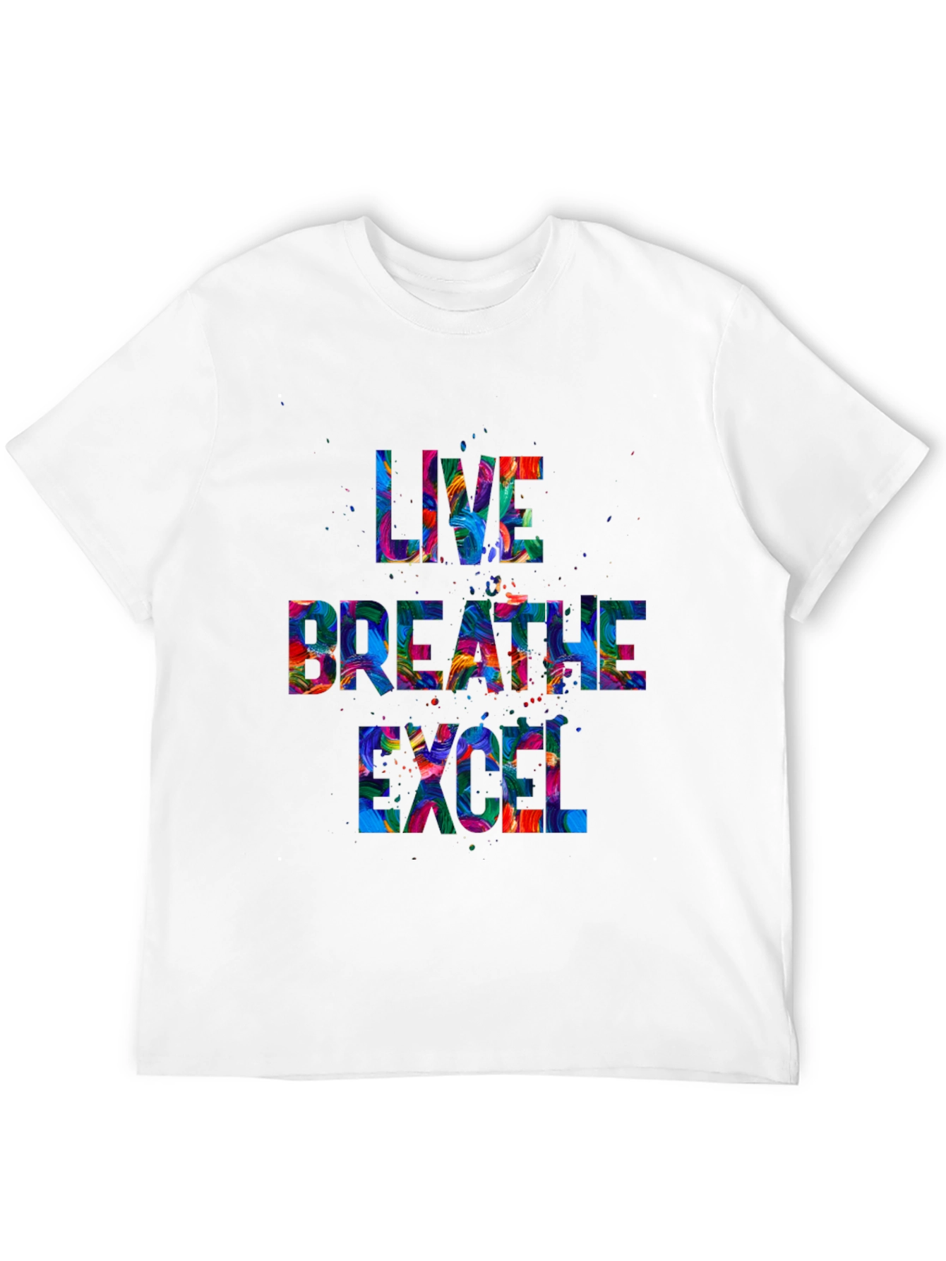 Live Breathe Excel Graphic T-Shirt