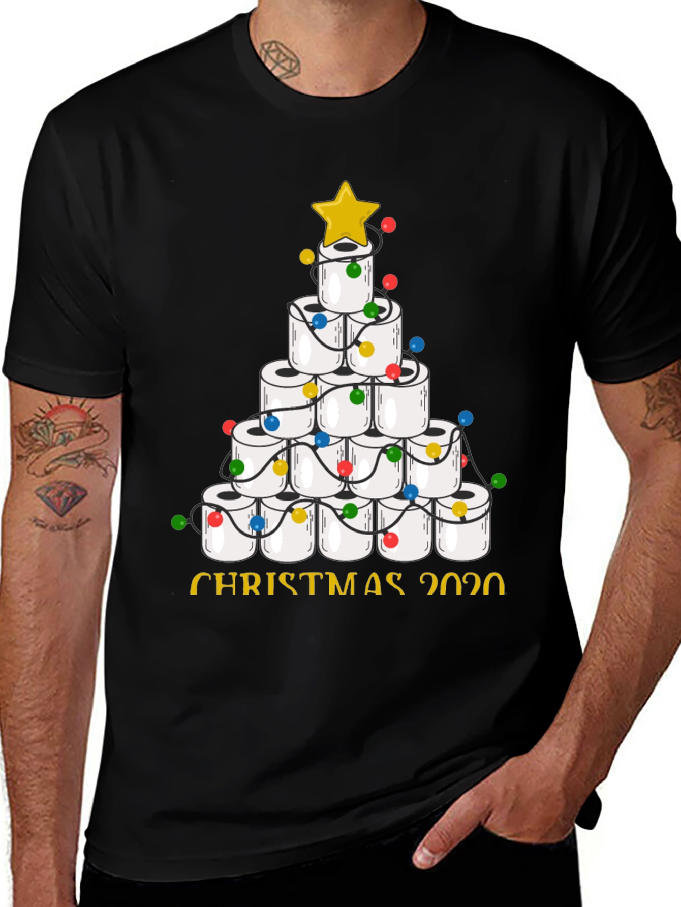 Christmas 2020 Toilet Paper Tree T-Shirt