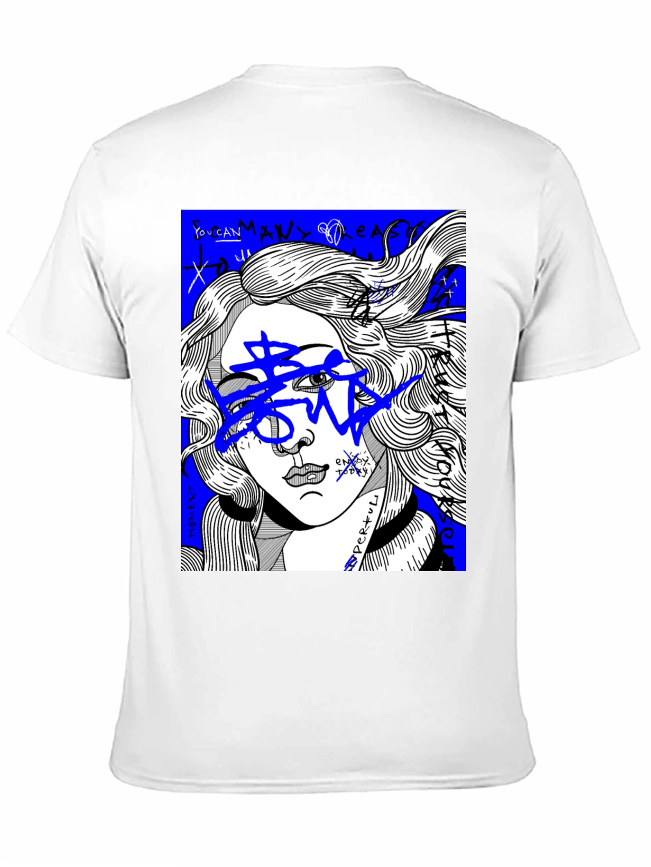 Venus Graffiti Art Tee - Streetwear Graphic T-Shirt