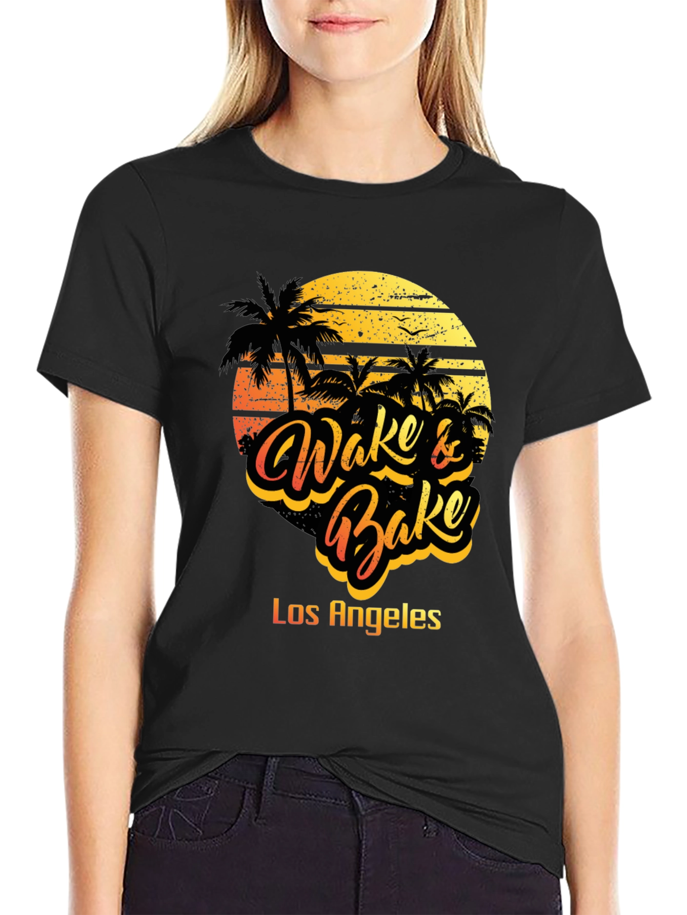 Wake & Bake Los Angeles Graphic Tee