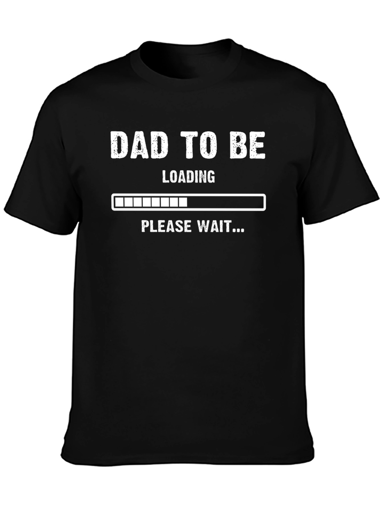 Dad to Be Loading Funny Pregnancy Announcement T-Shirt