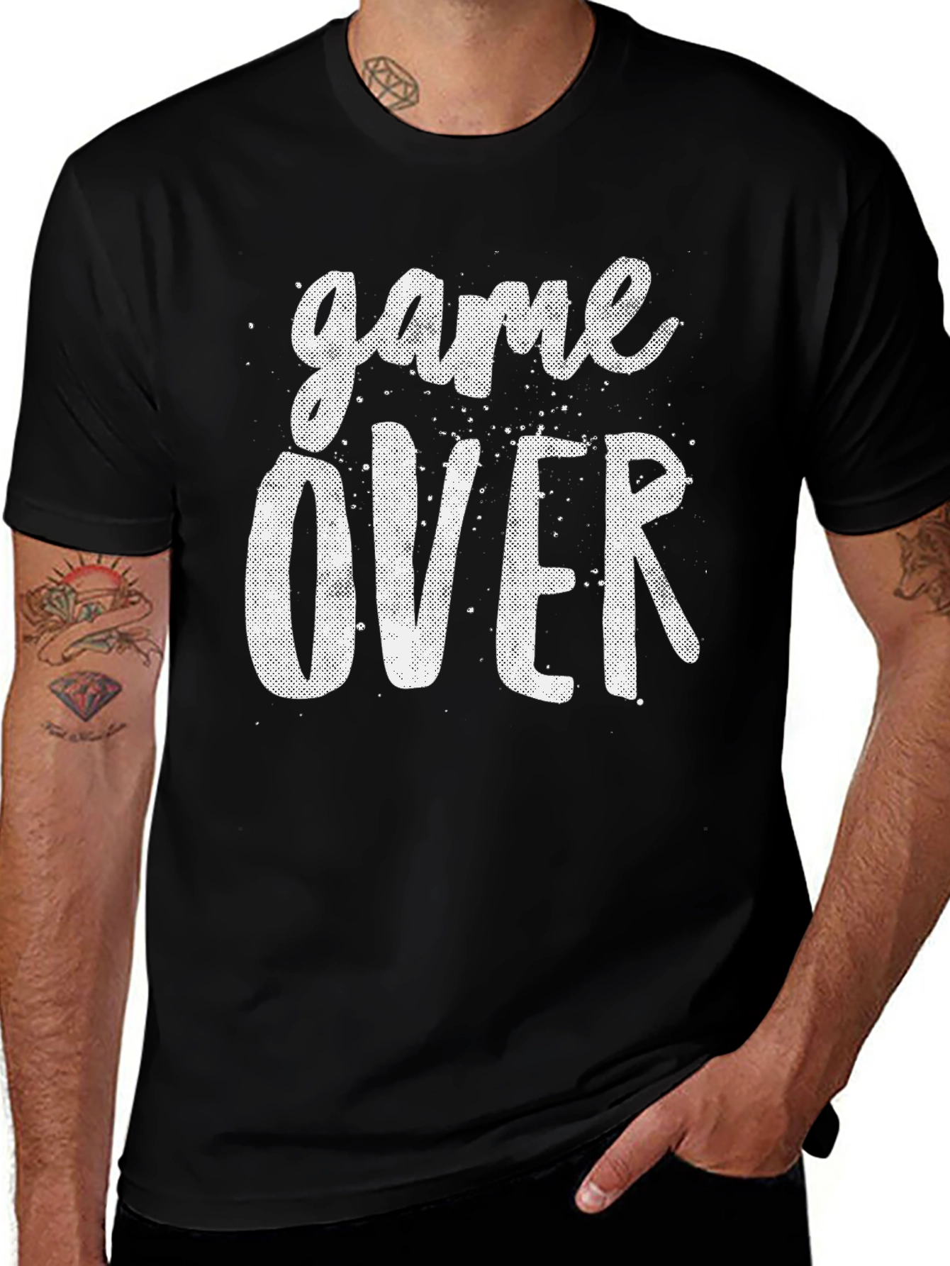 Game Over Graphic Tee - Gamer T-Shirt