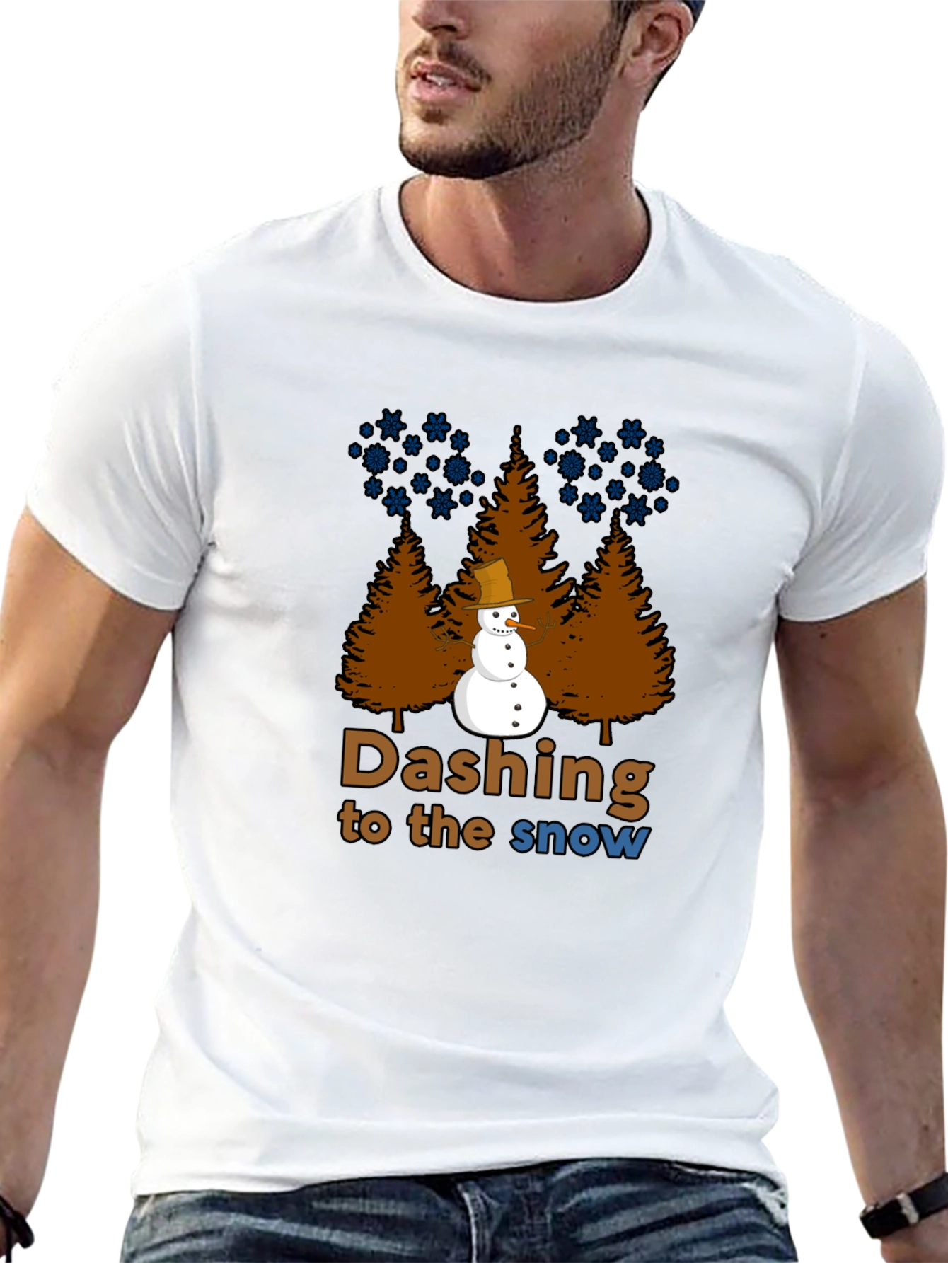 Dashing to the Snow Graphic Tee
