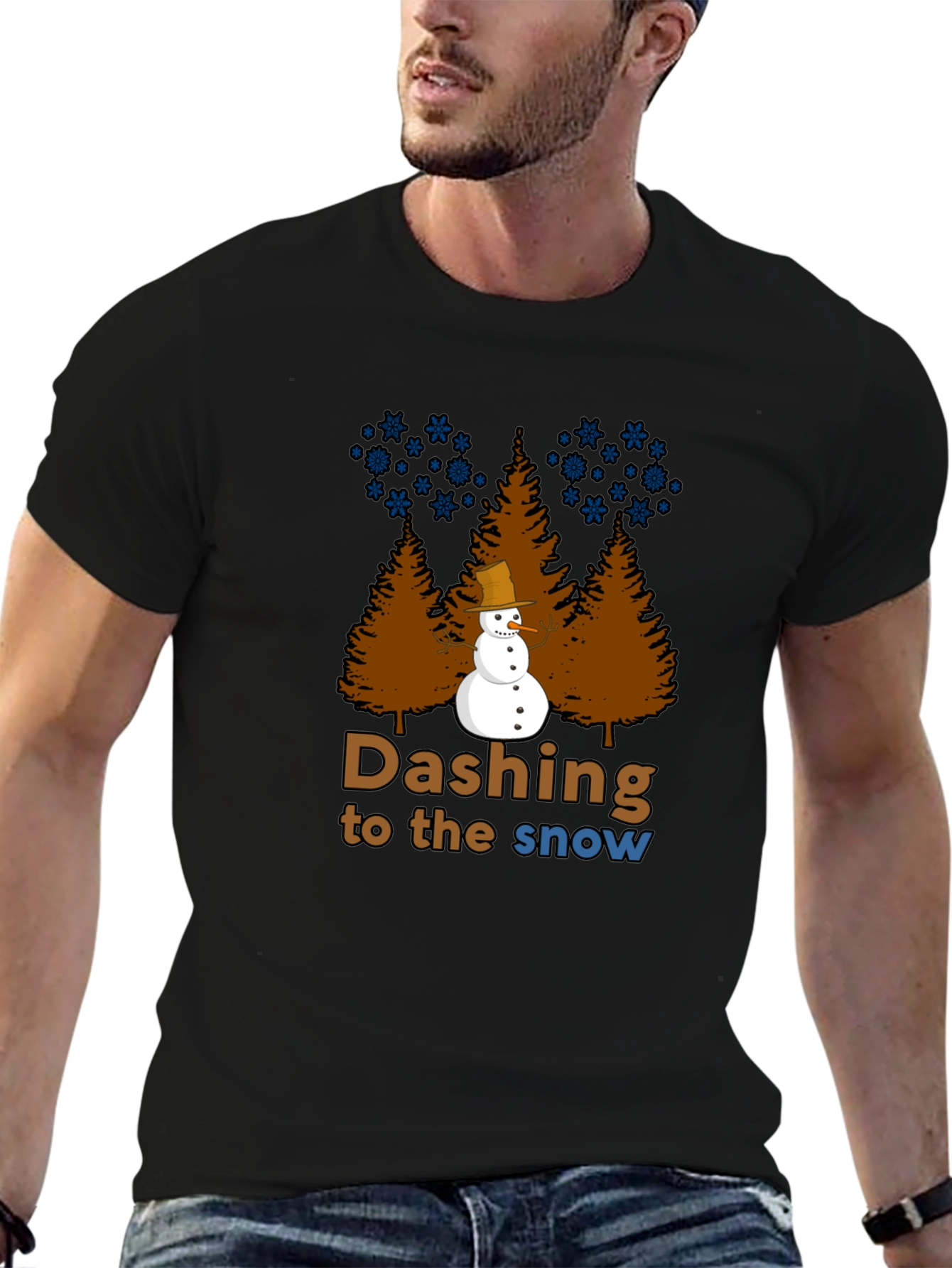 Dashing to the Snow Graphic Tee
