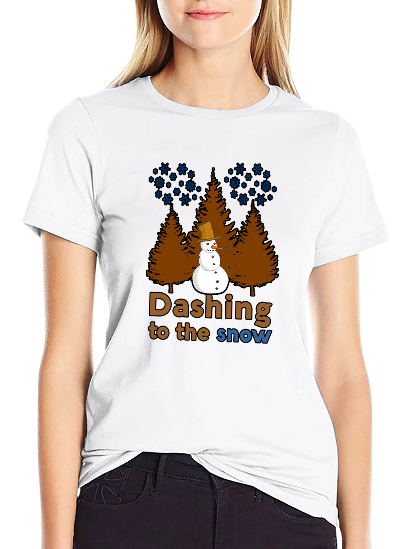 Dashing to the Snow Graphic Tee