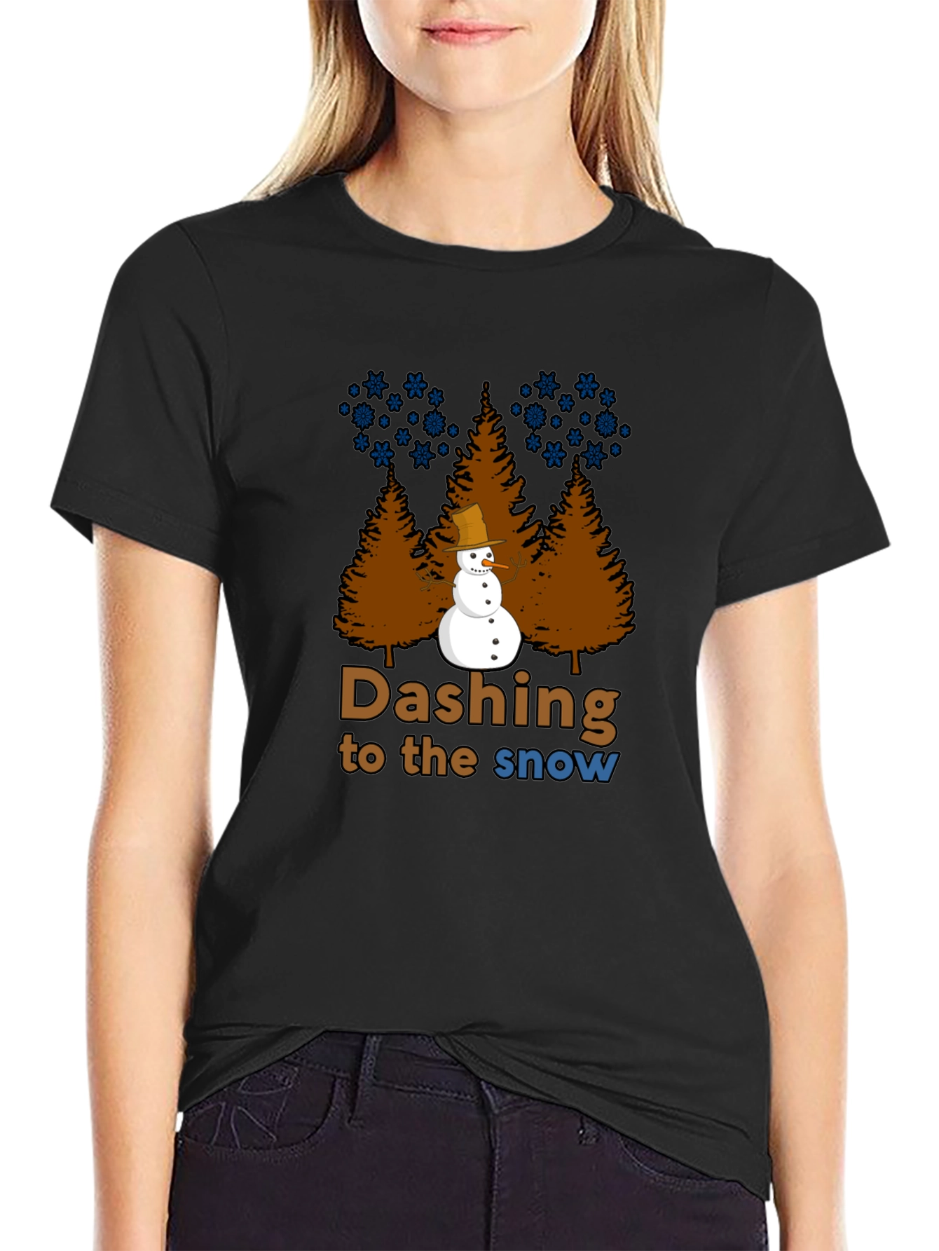 Dashing to the Snow Graphic Tee