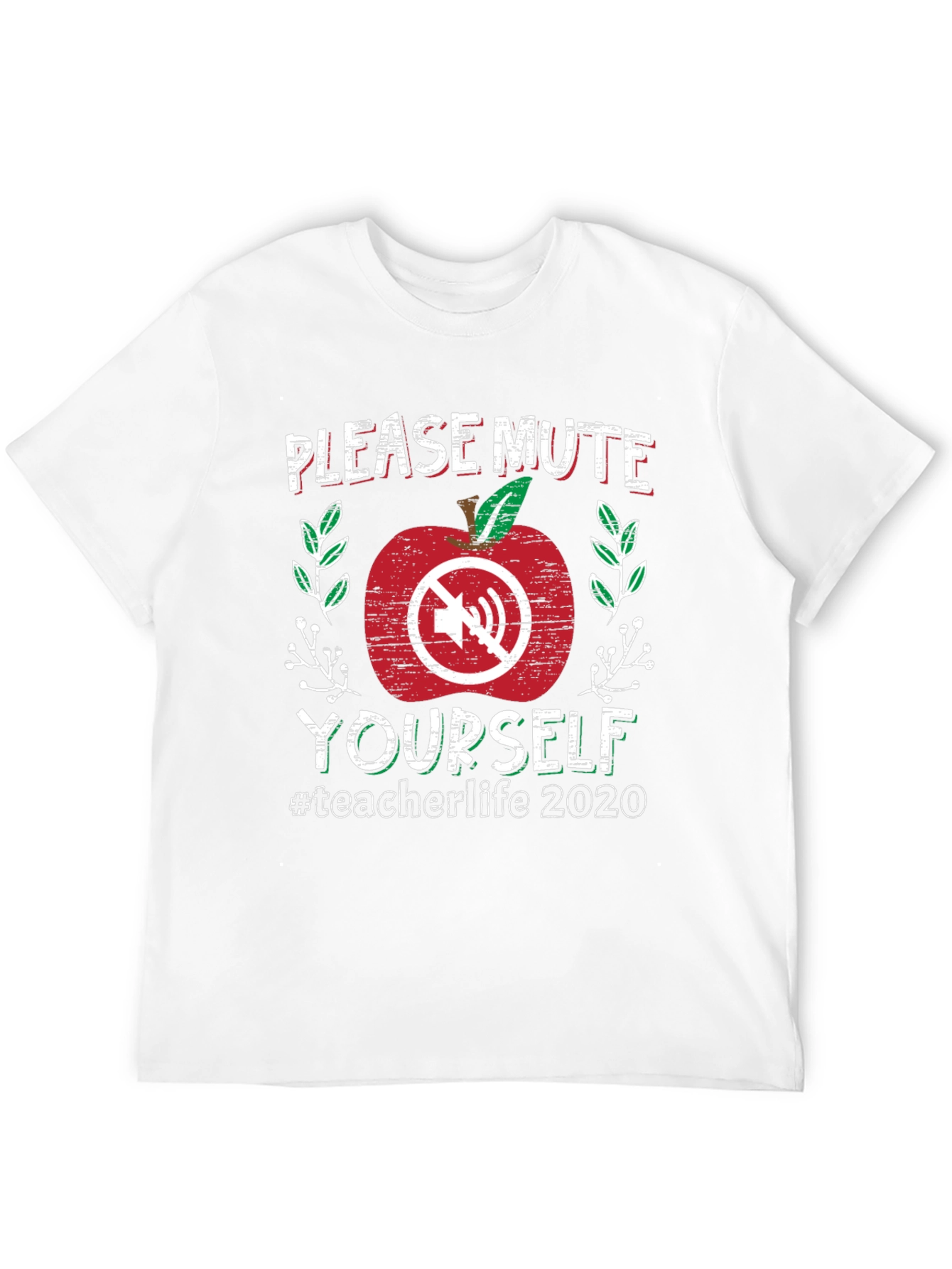 Please Mute Yourself Teacher Life 2020 T-Shirt