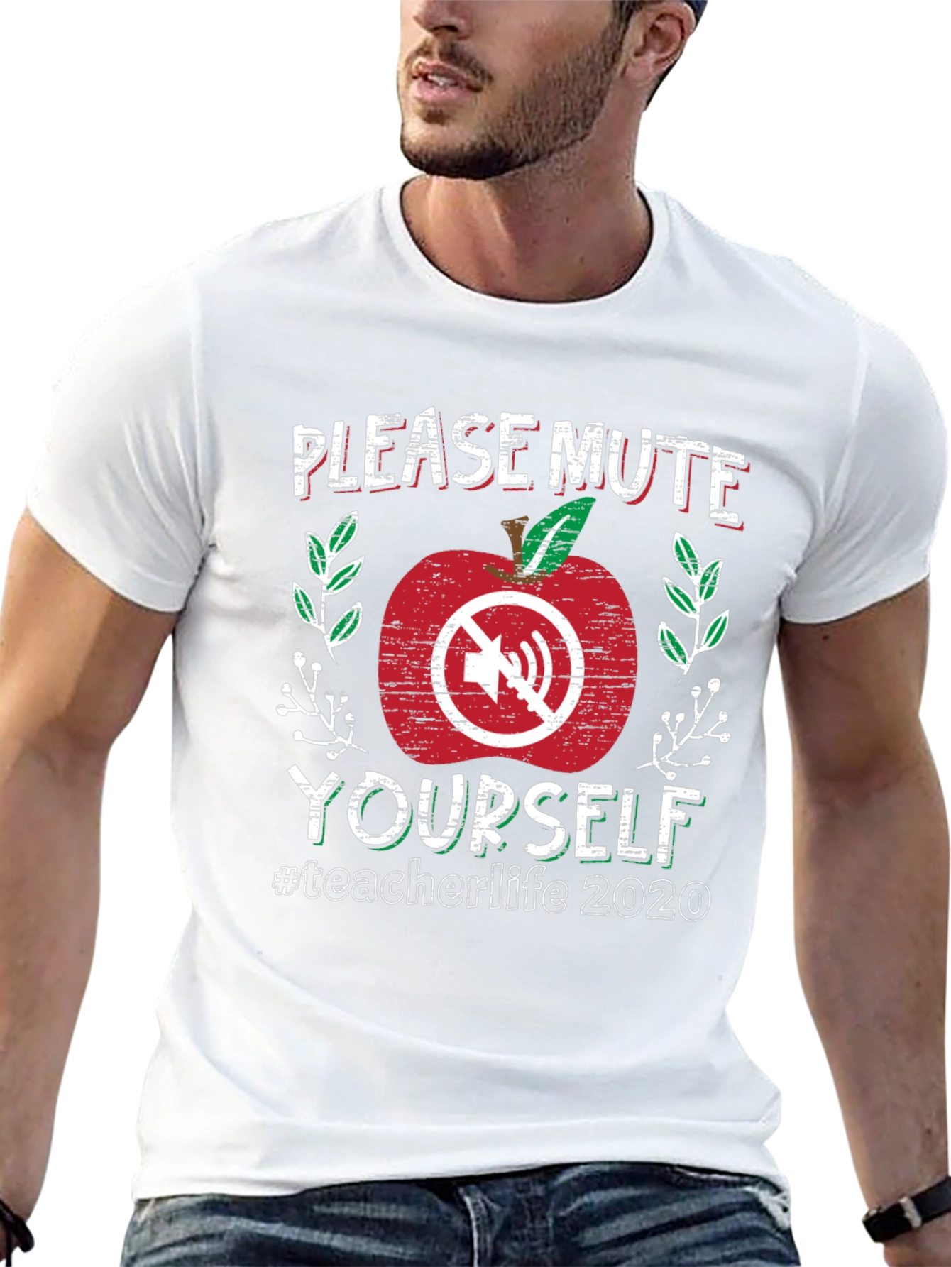 Please Mute Yourself Teacher Life 2020 T-Shirt