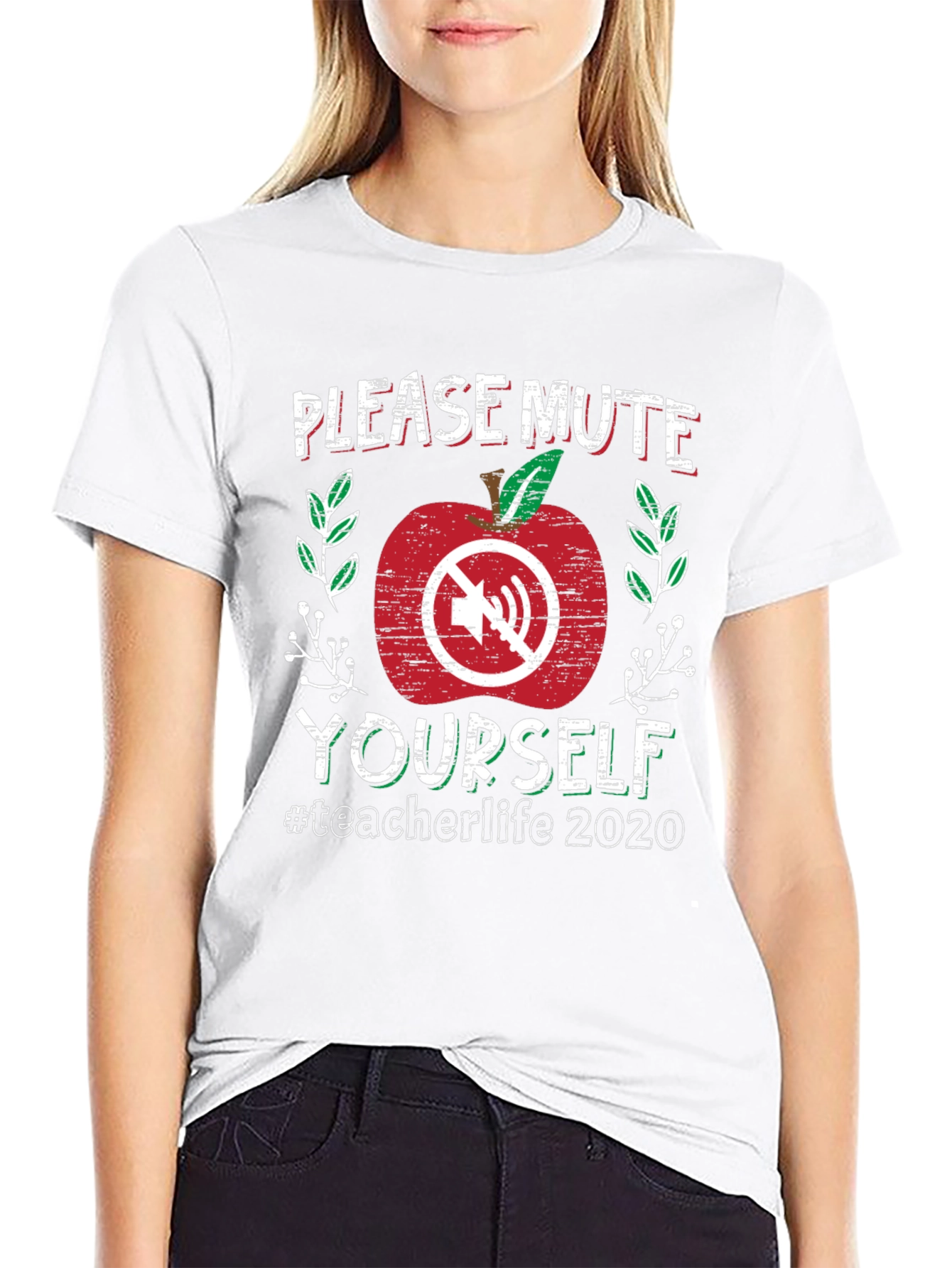 Please Mute Yourself Teacher Life 2020 T-Shirt