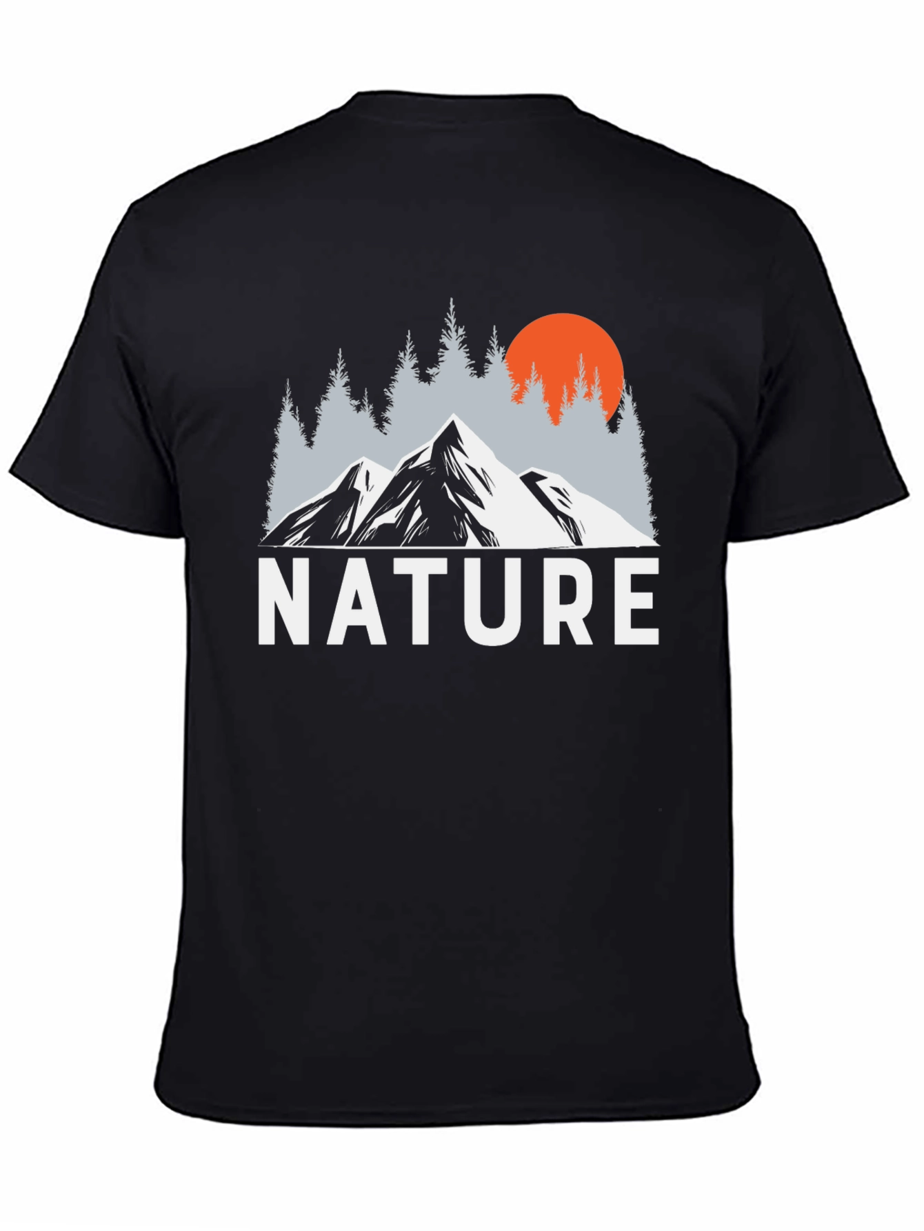 Nature Mountain Graphic T-Shirt