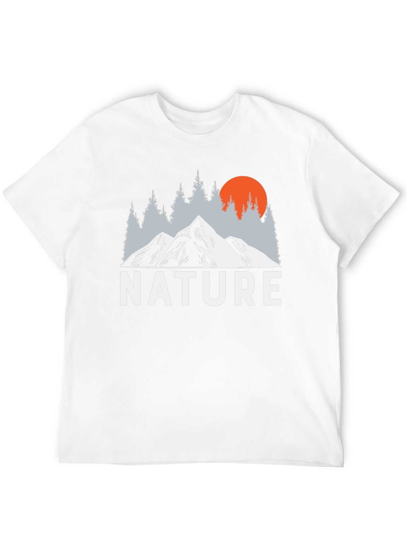 Nature Mountain Graphic T-Shirt