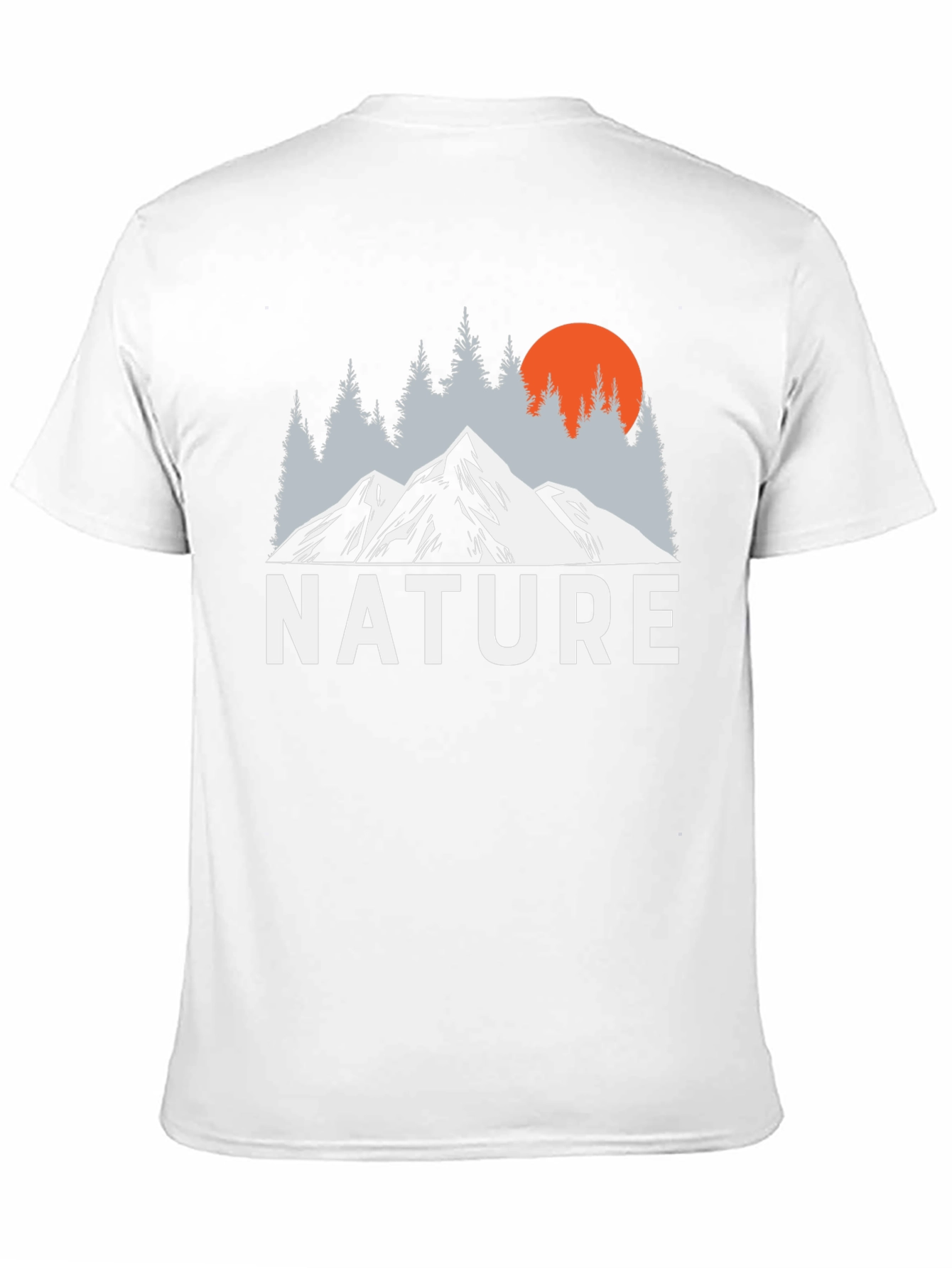 Nature Mountain Graphic T-Shirt