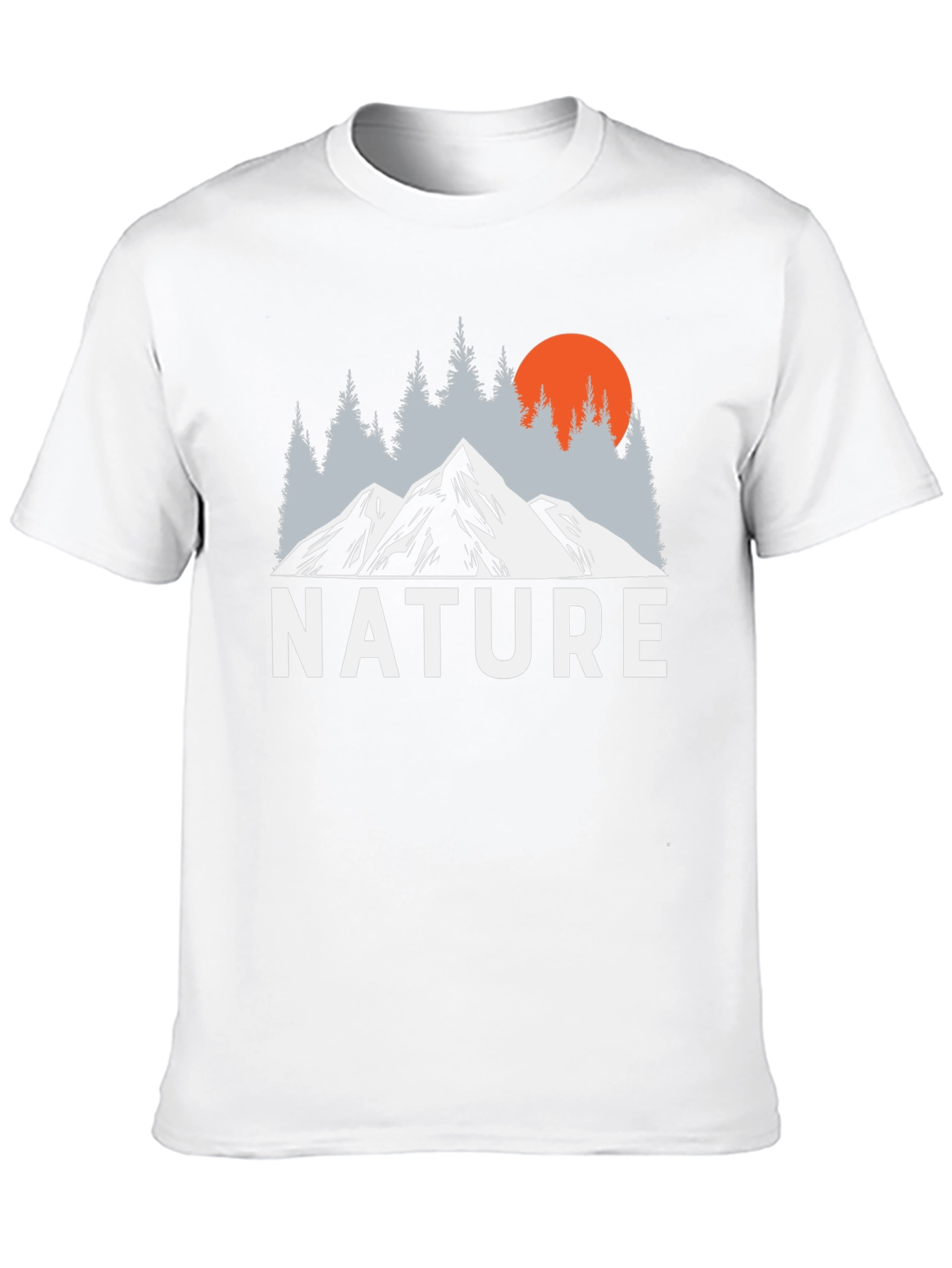 Nature Mountain Graphic T-Shirt