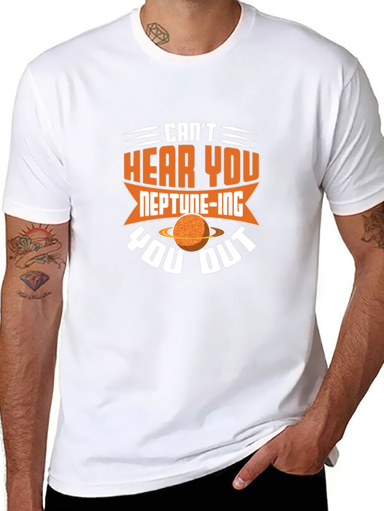 Neptune-ing You Out T-Shirt: Funny Space Tee