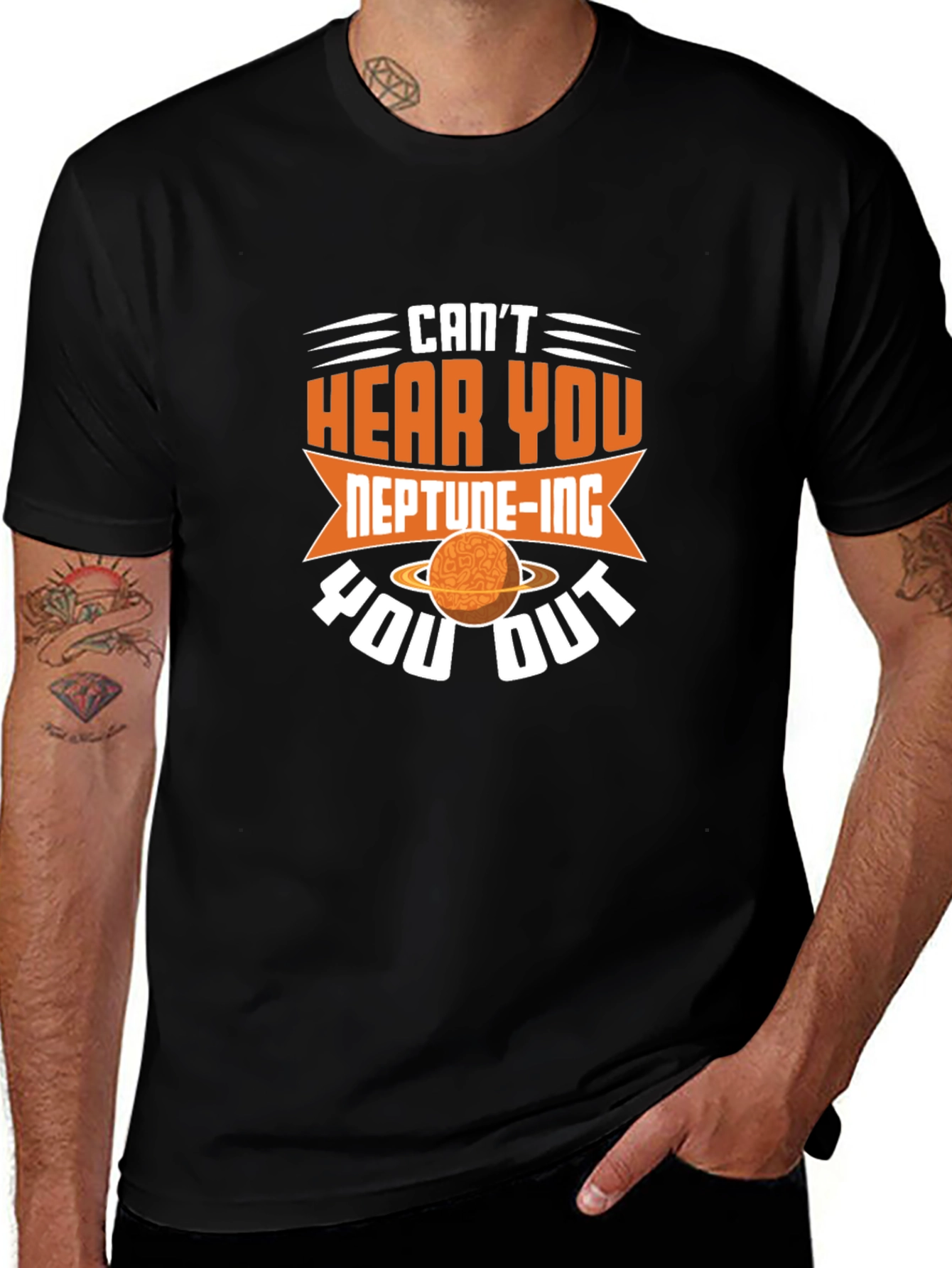 Neptune-ing You Out T-Shirt: Funny Space Tee