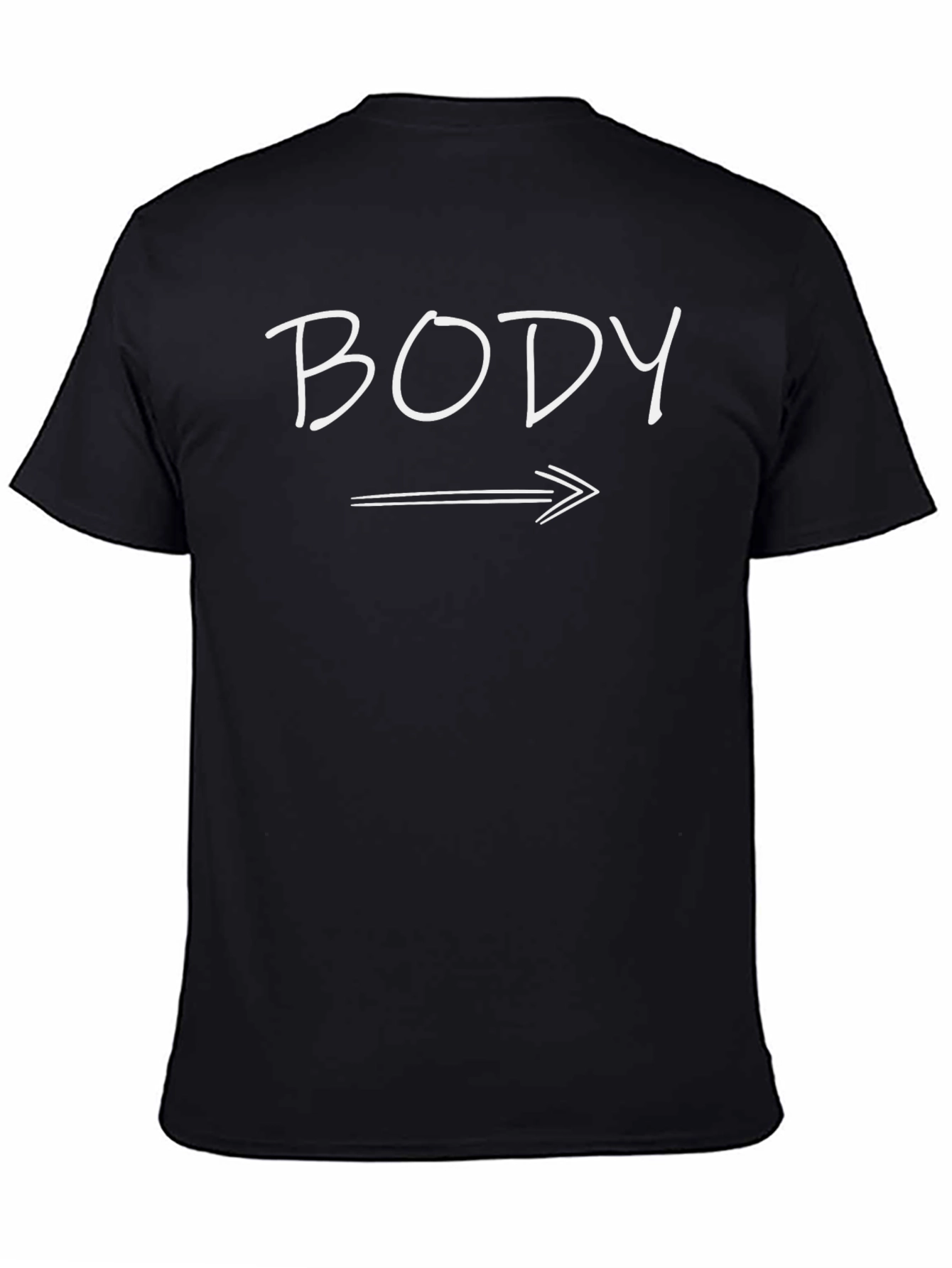 Body Arrow Graphic Tee - Point the Way!