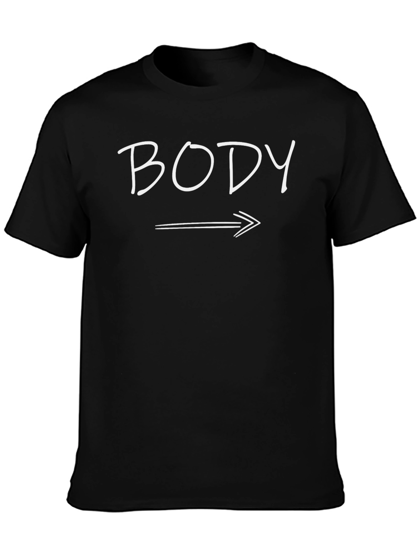 Body Arrow Graphic Tee - Point the Way!