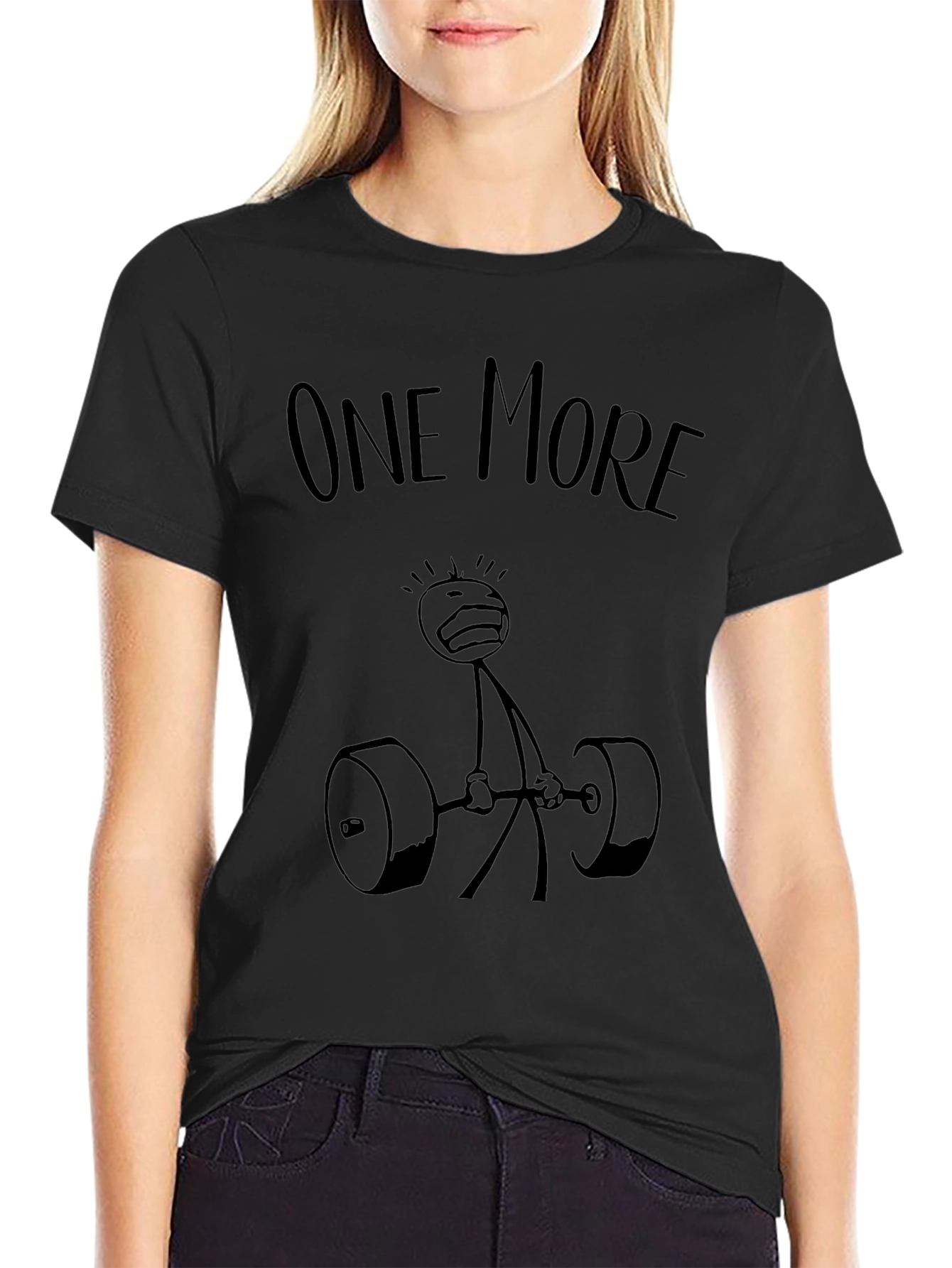 One More Rep Funny Gym Workout T-Shirt