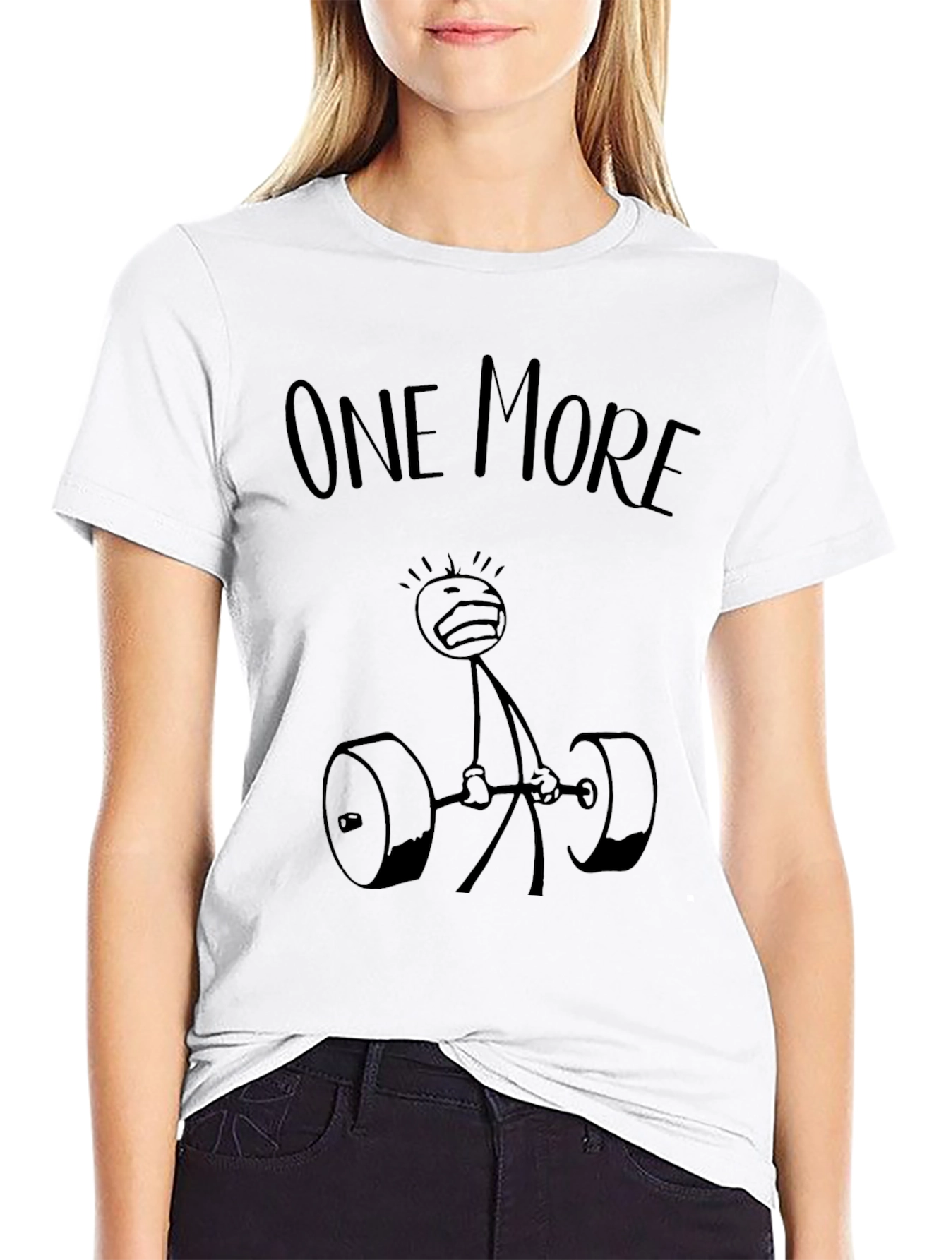 One More Rep Funny Gym Workout T-Shirt