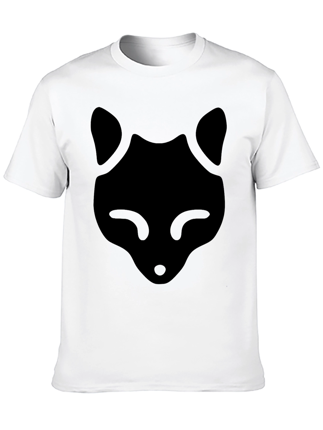 Black Fox Graphic Tee - Stylish Casual Wear