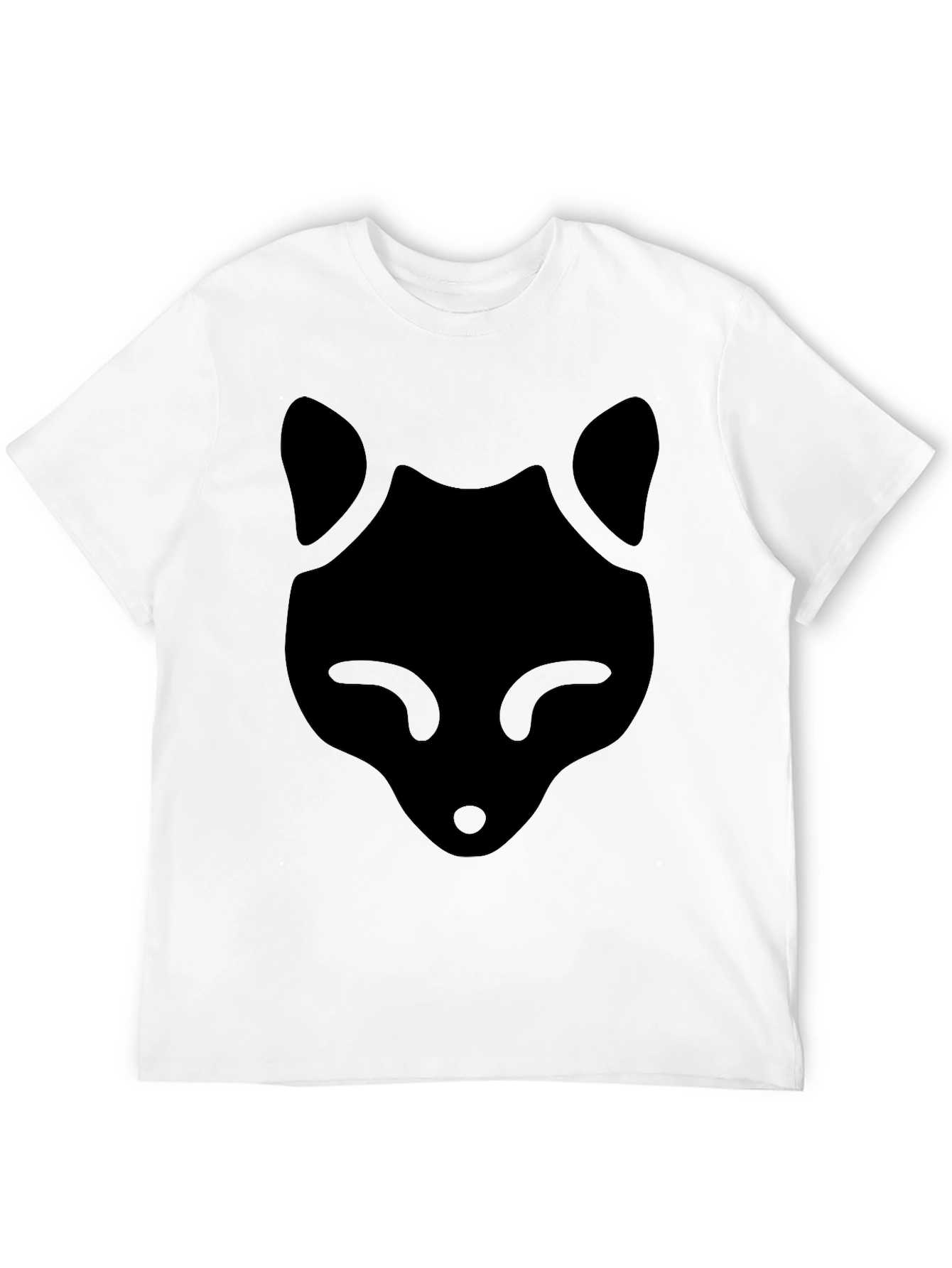 Black Fox Graphic Tee - Stylish Casual Wear