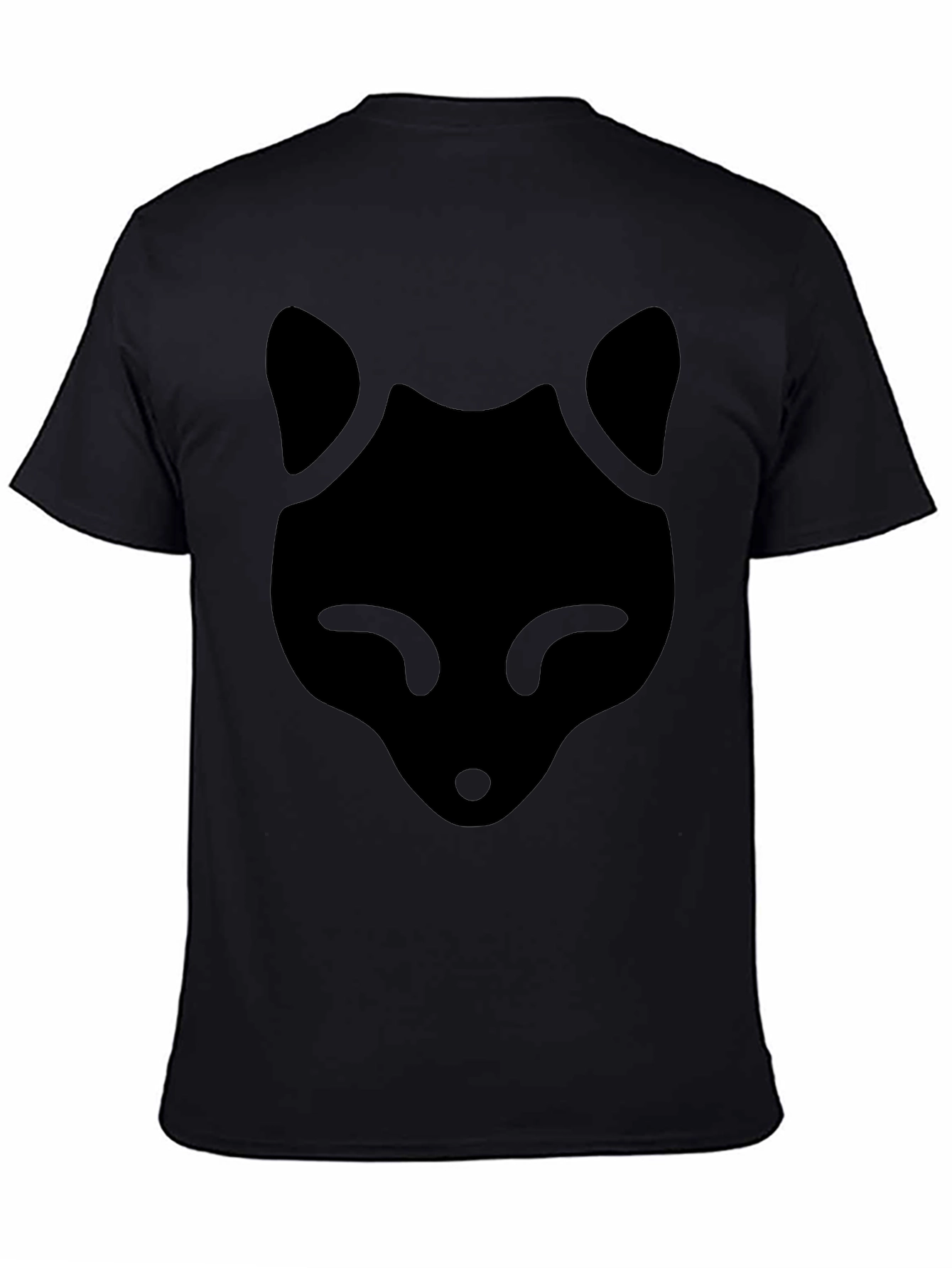 Black Fox Graphic Tee - Stylish Casual Wear