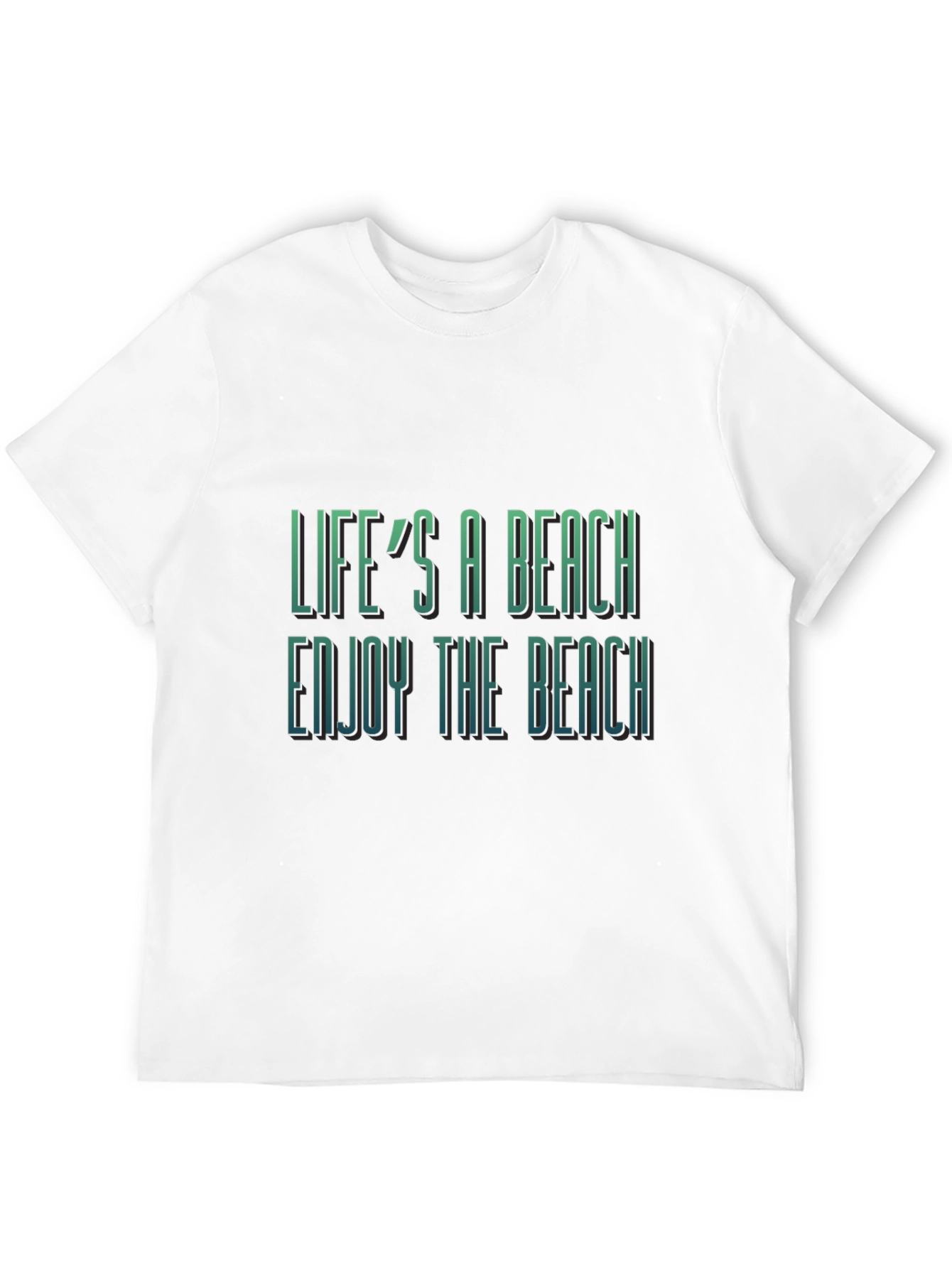 Lifes a Beach Graphic T-Shirt