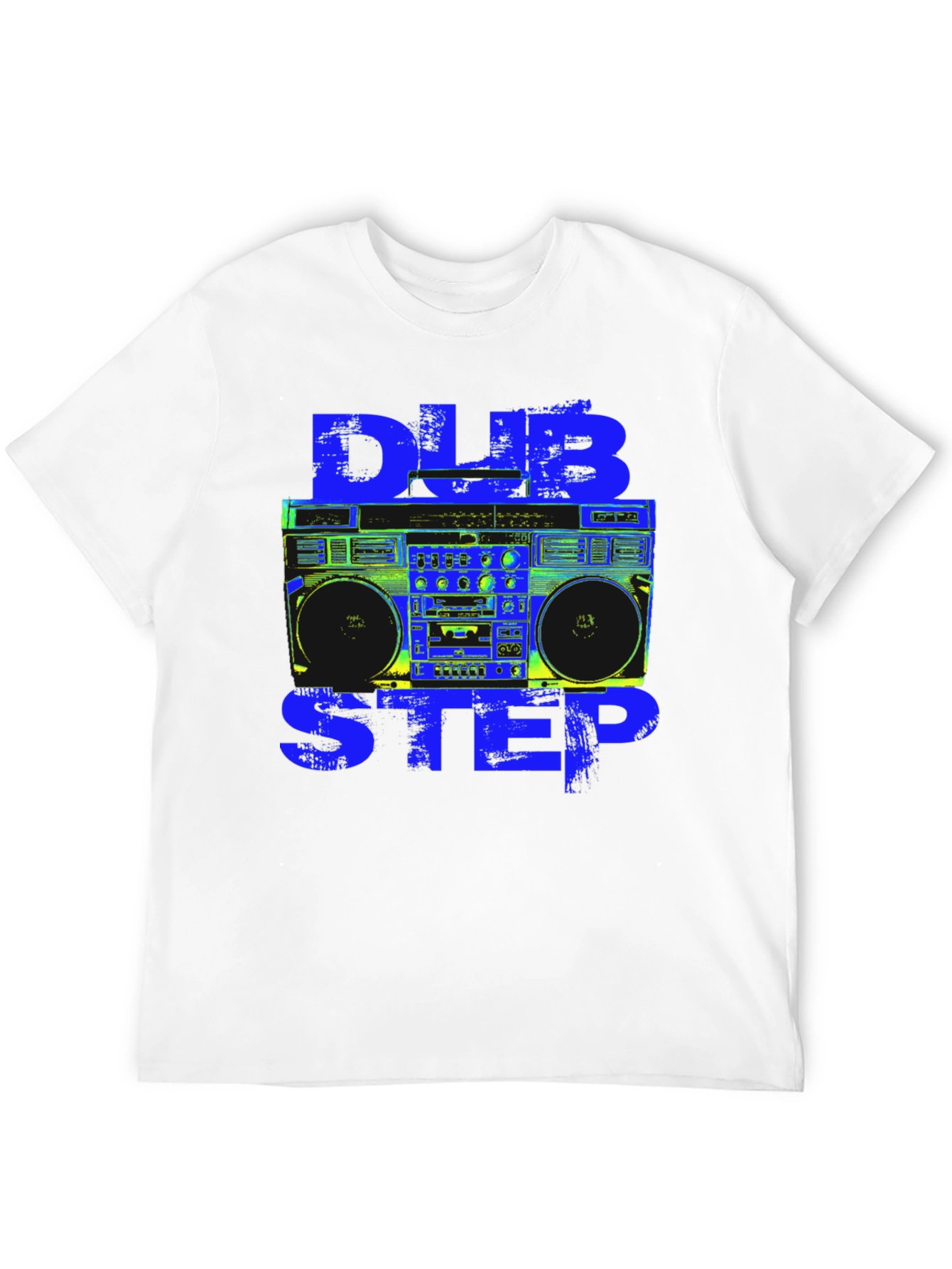 Dubstep Boombox Graphic Tee - Black