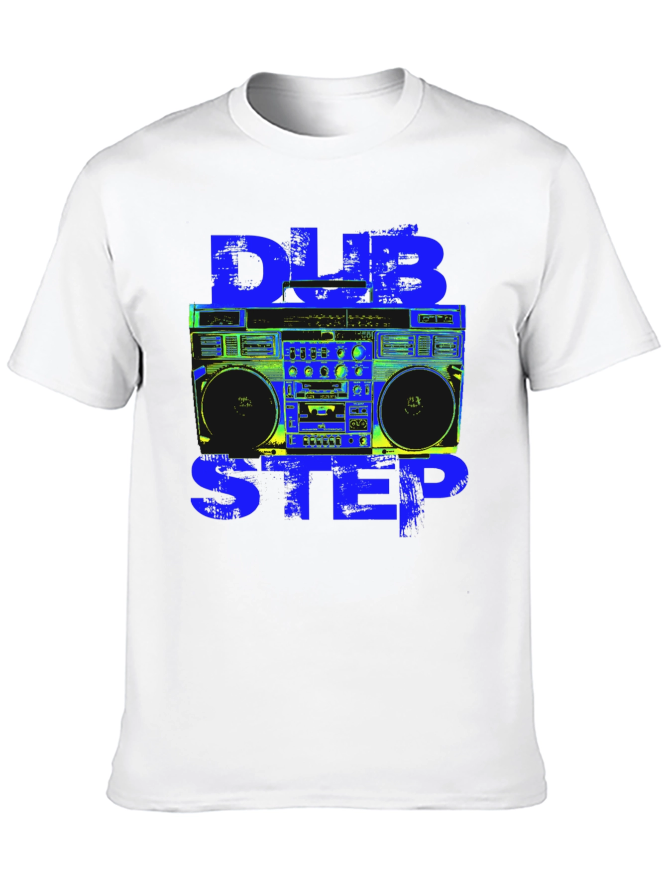 Dubstep Boombox Graphic Tee - Black