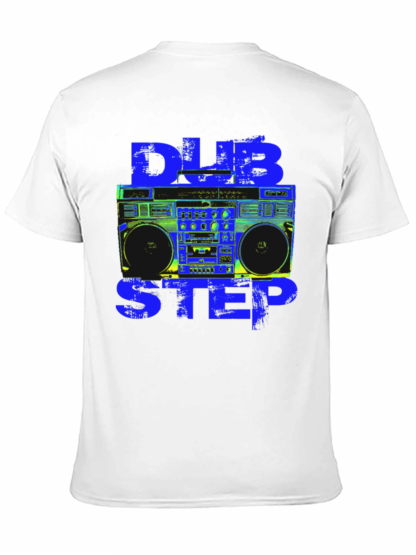 Dubstep Boombox Graphic Tee - Black