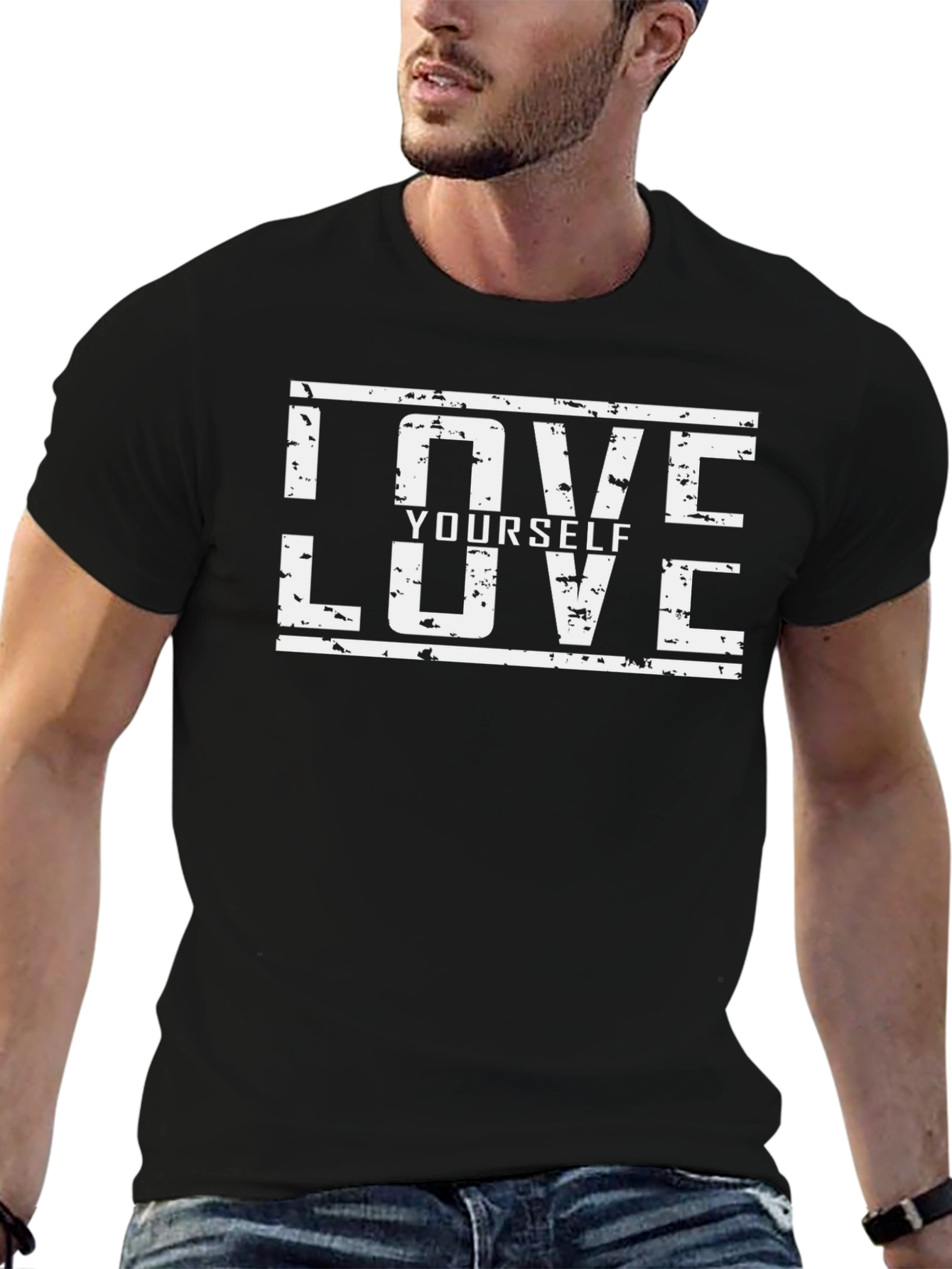 Love Yourself T-Shirt - Grunge Style
