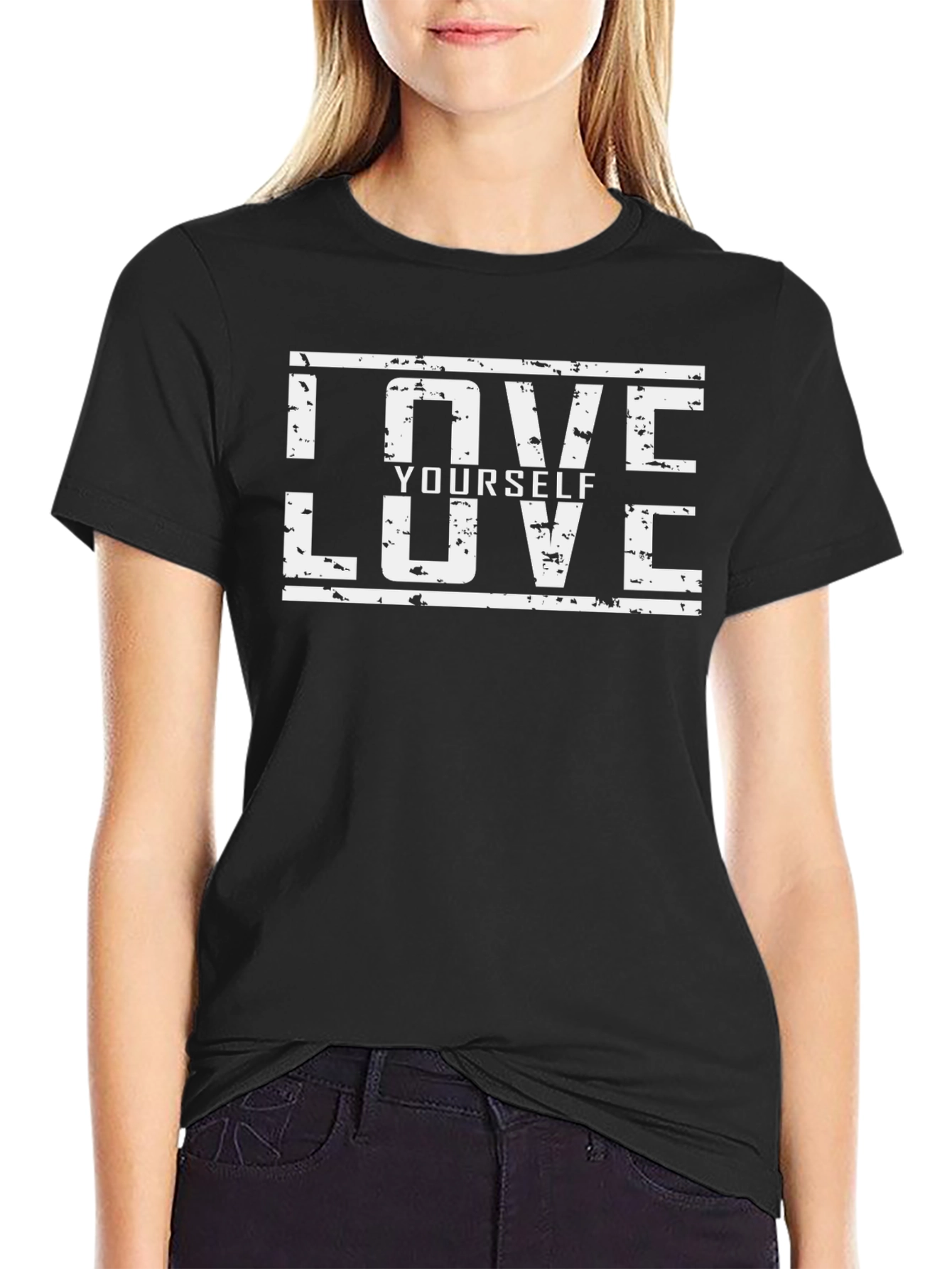 Love Yourself T-Shirt - Grunge Style
