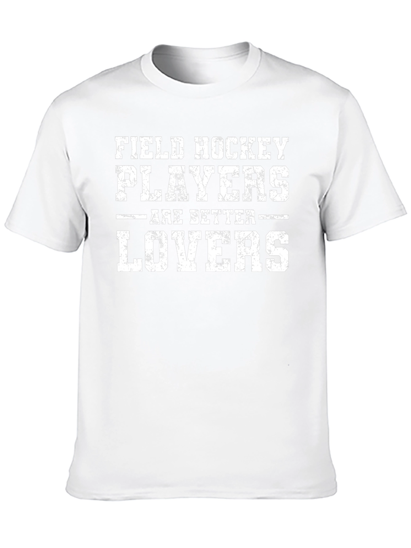 Field Hockey Players Are Better Lovers Black T-Shirt