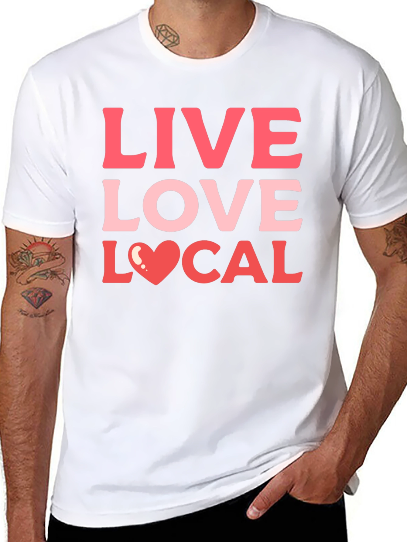 Live Love Local Graphic Tee