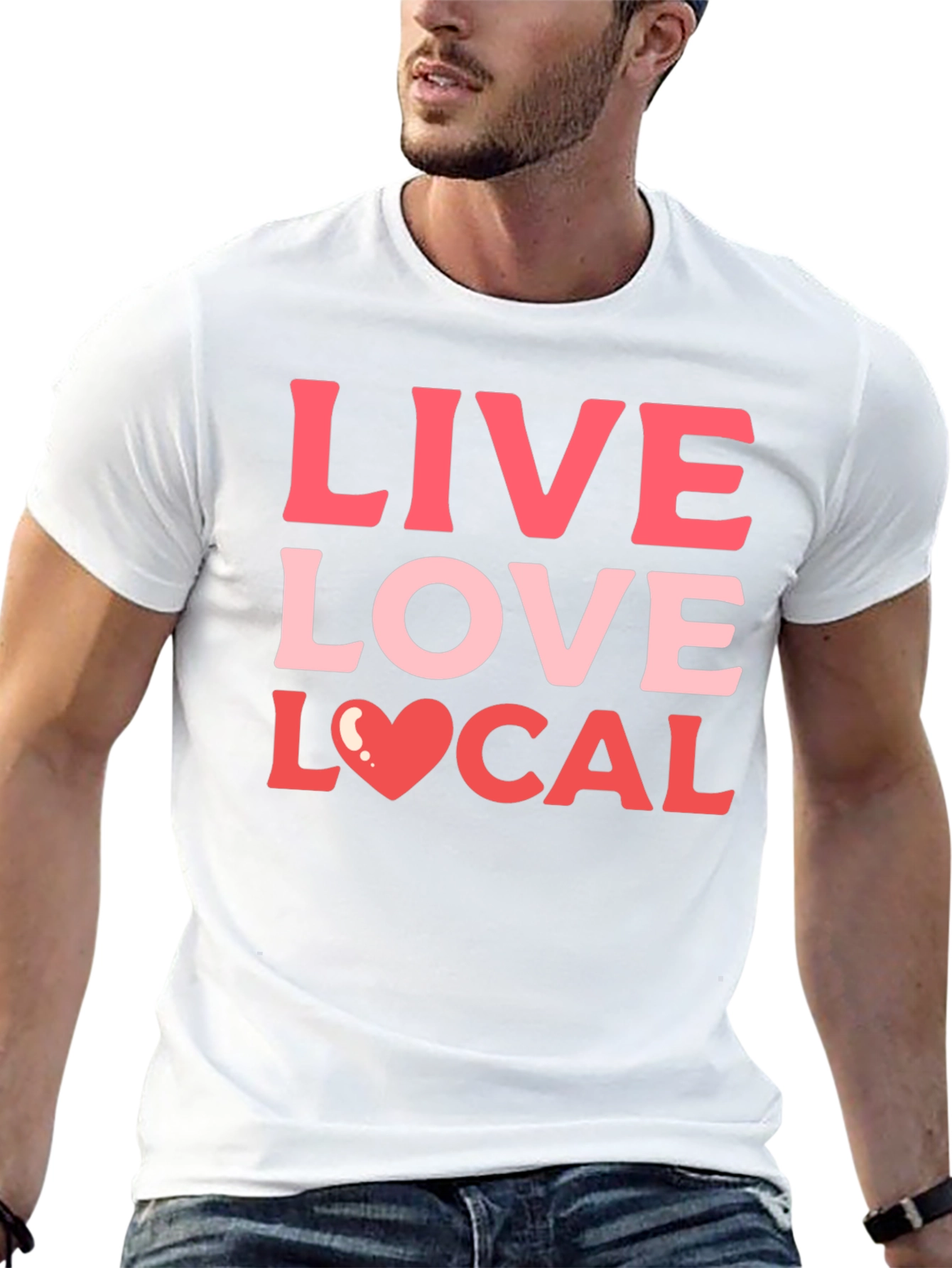 Live Love Local Graphic Tee