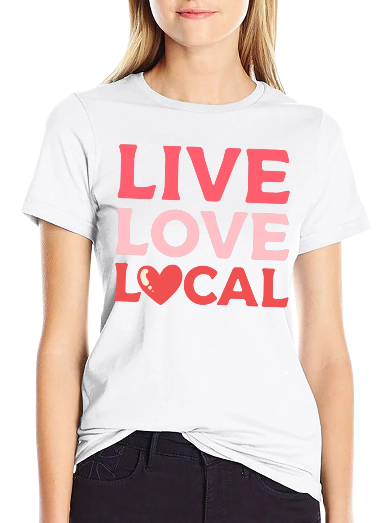 Live Love Local Graphic Tee