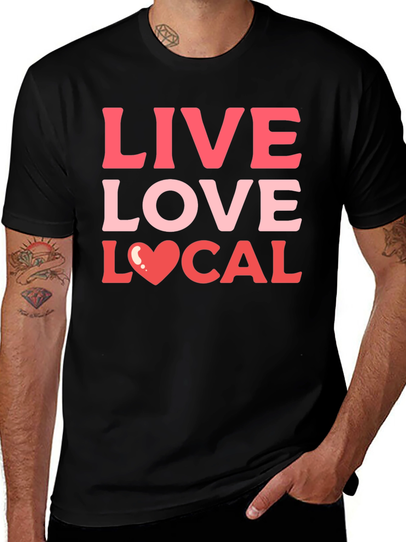 Live Love Local Graphic Tee