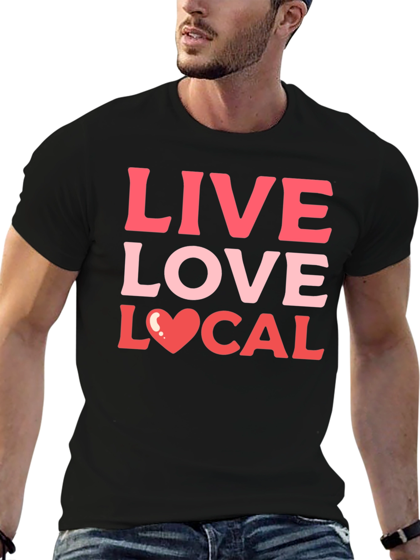 Live Love Local Graphic Tee