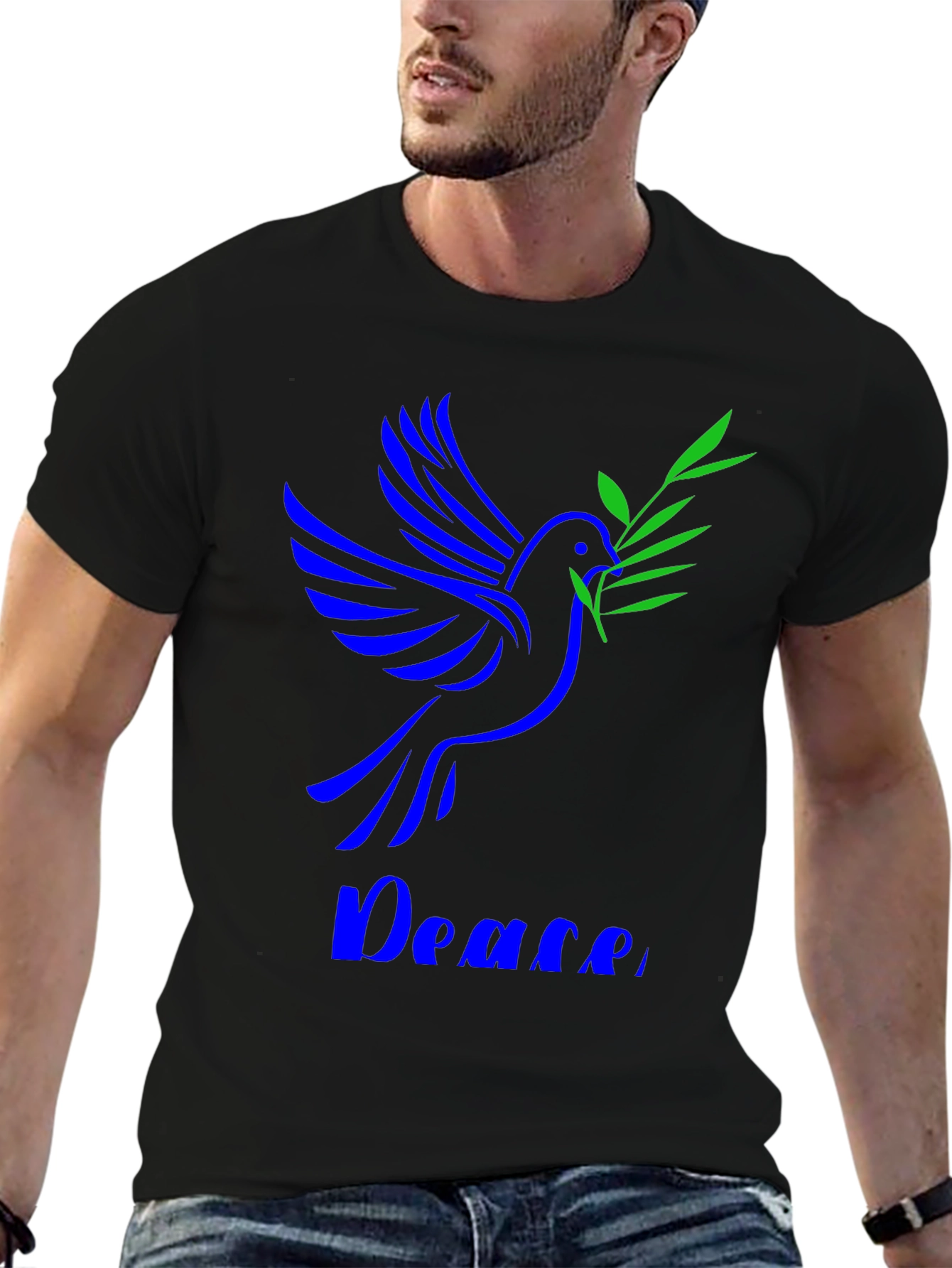 Peace Dove T-Shirt - Olive Branch Design