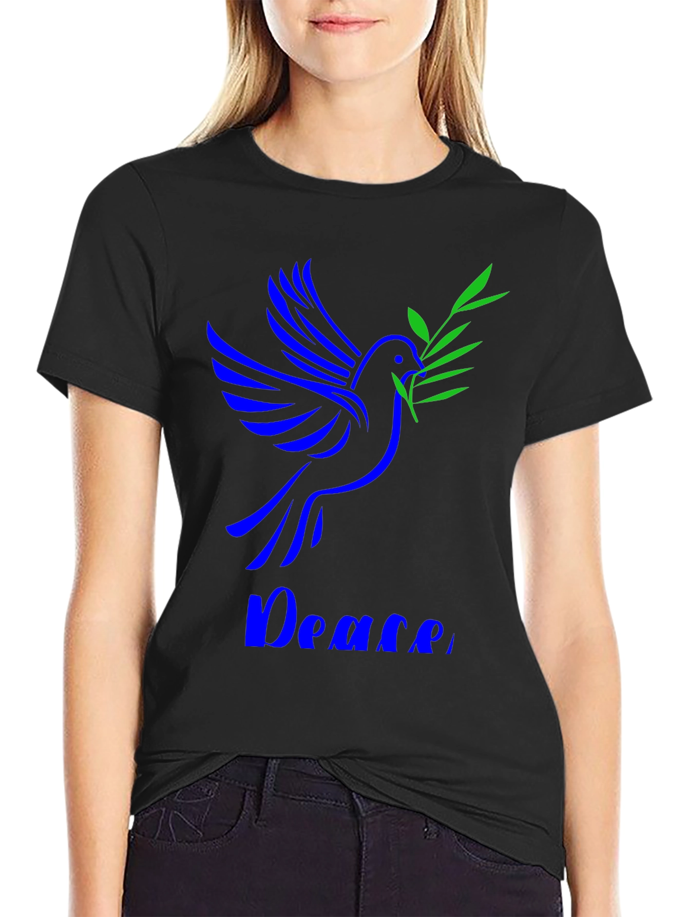 Peace Dove T-Shirt - Olive Branch Design