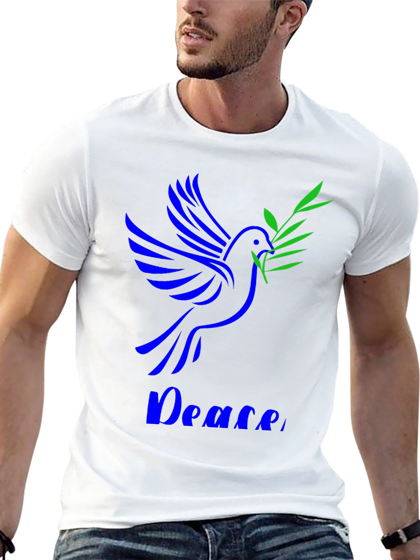 Peace Dove T-Shirt - Olive Branch Design