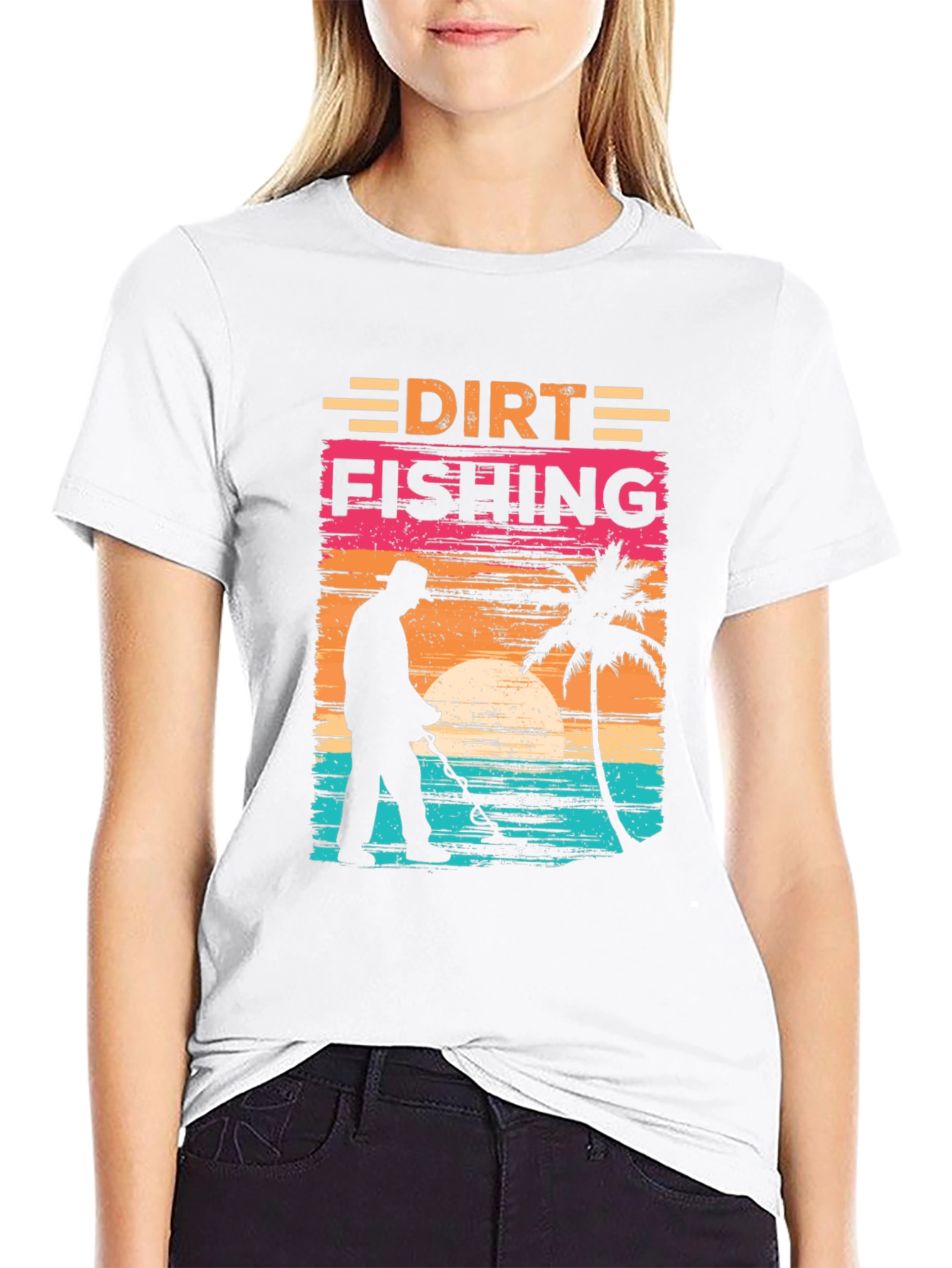 Dirt Fishing T-Shirt - Metal Detecting Tee