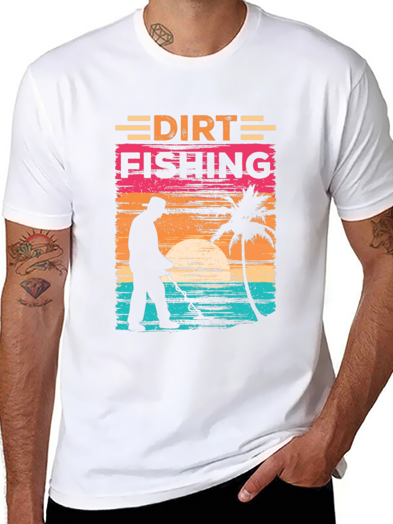 Dirt Fishing T-Shirt - Metal Detecting Tee