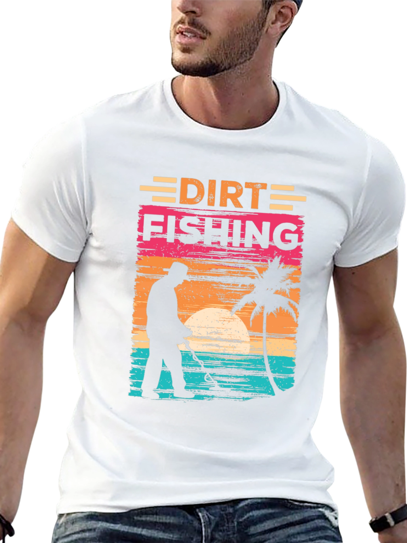 Dirt Fishing T-Shirt - Metal Detecting Tee