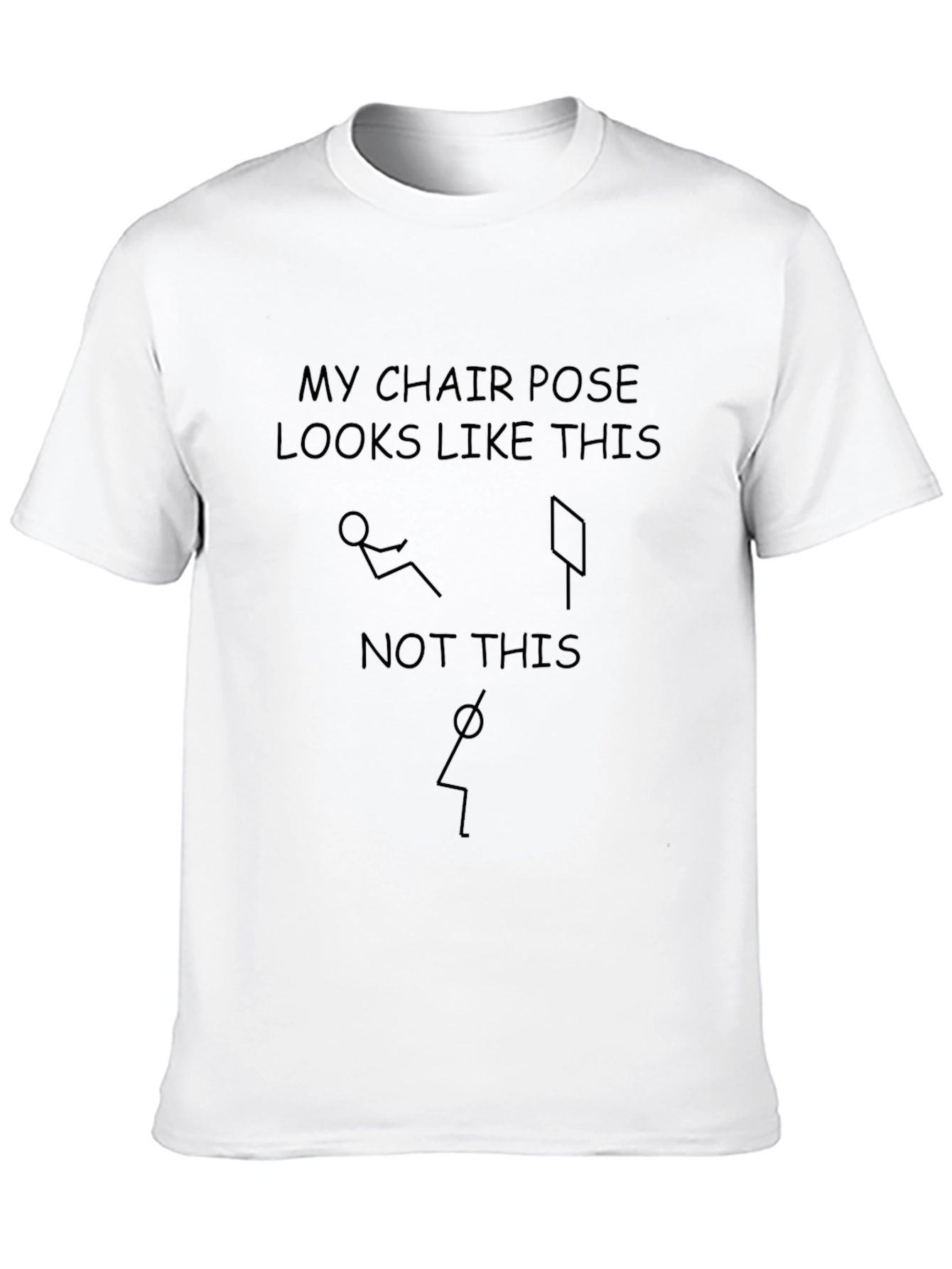 My Chair Pose Funny Yoga T-Shirt