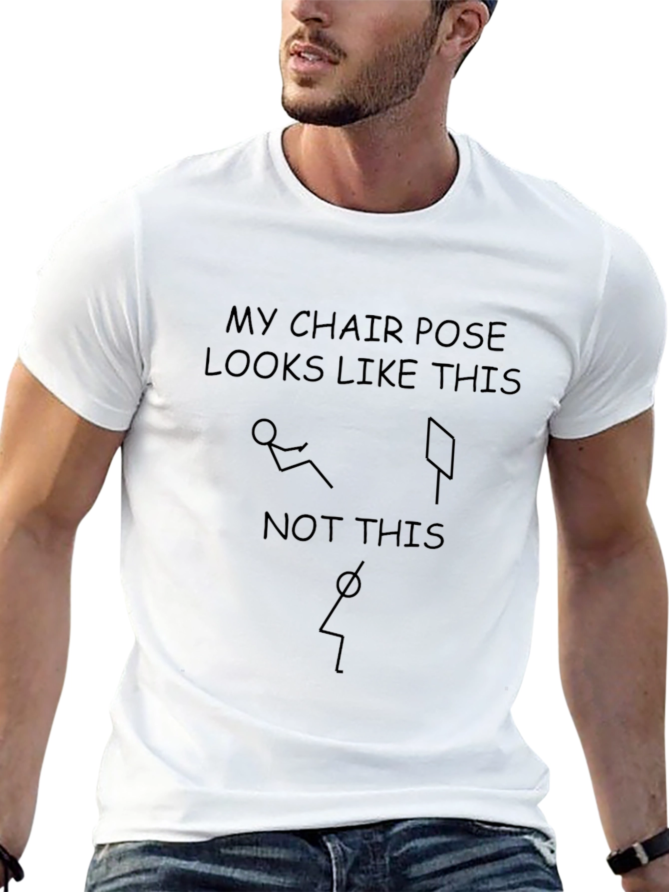 My Chair Pose Funny Yoga T-Shirt