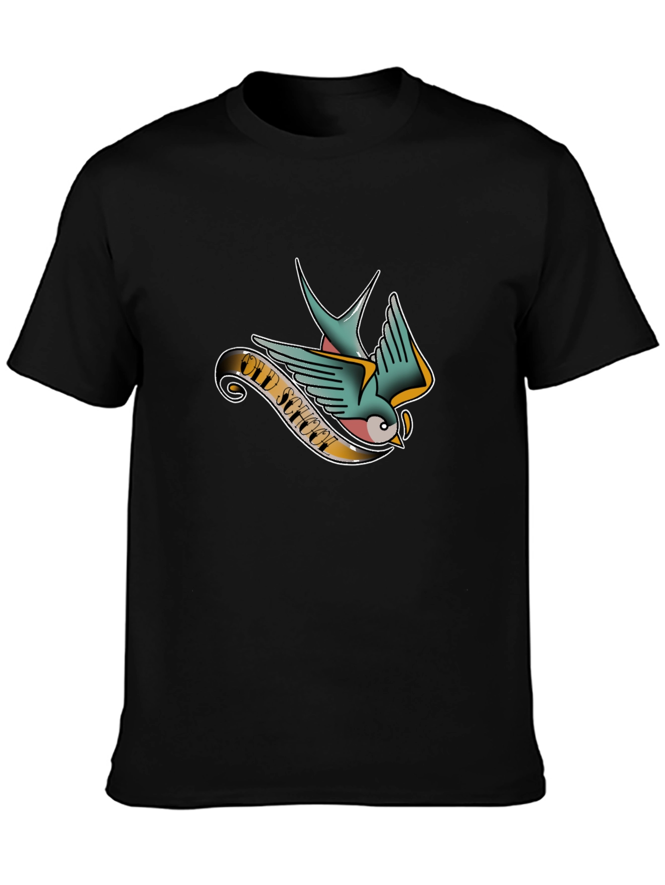 Old School Tattoo Bird Graphic Tee